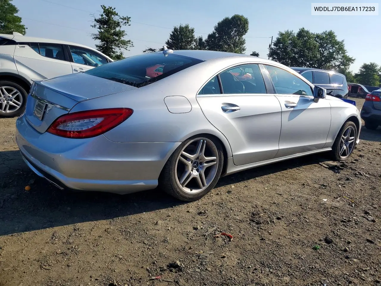 2014 Mercedes-Benz Cls 550 VIN: WDDLJ7DB6EA117233 Lot: 85627765