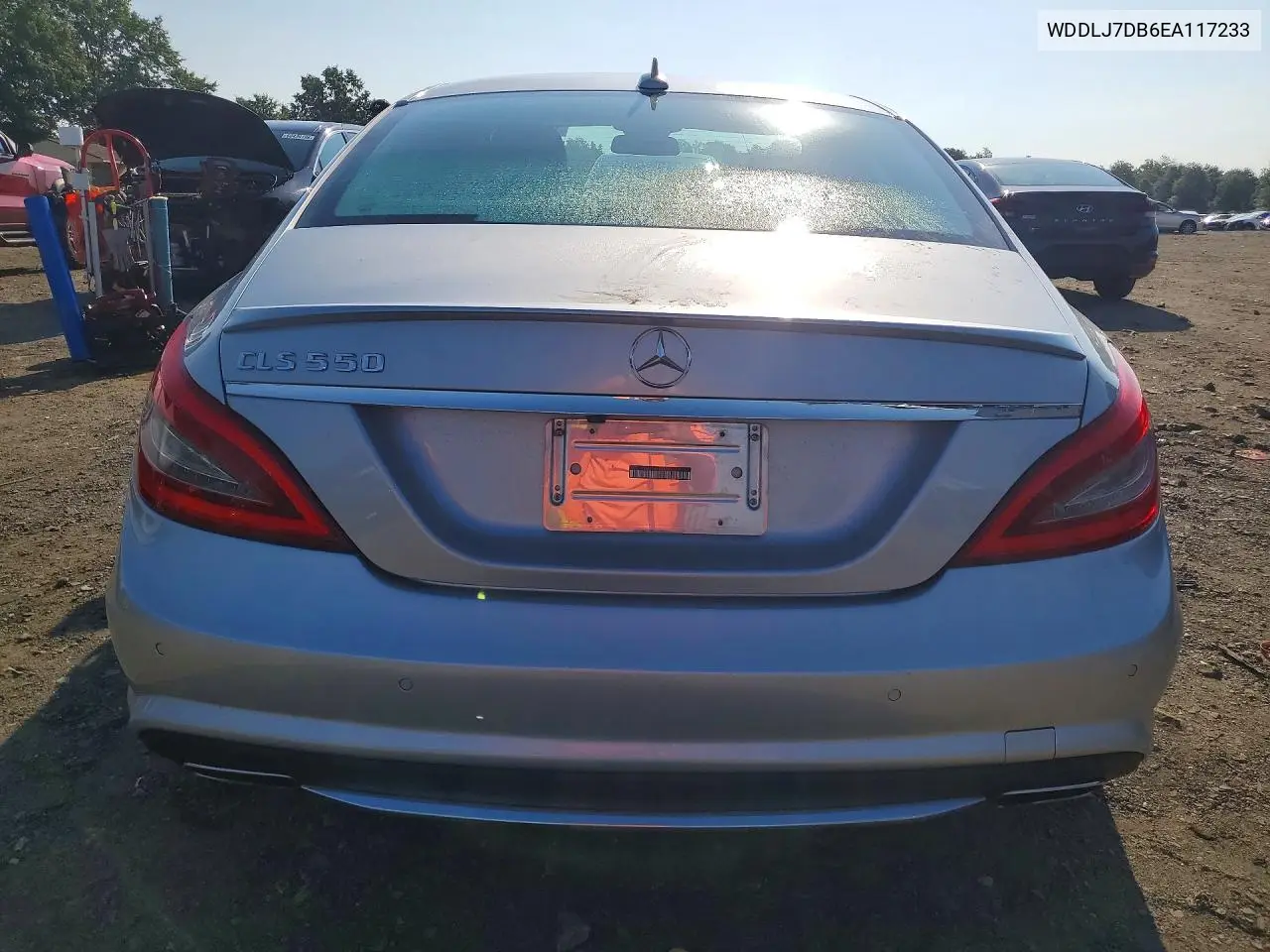 2014 Mercedes-Benz Cls 550 VIN: WDDLJ7DB6EA117233 Lot: 85627765