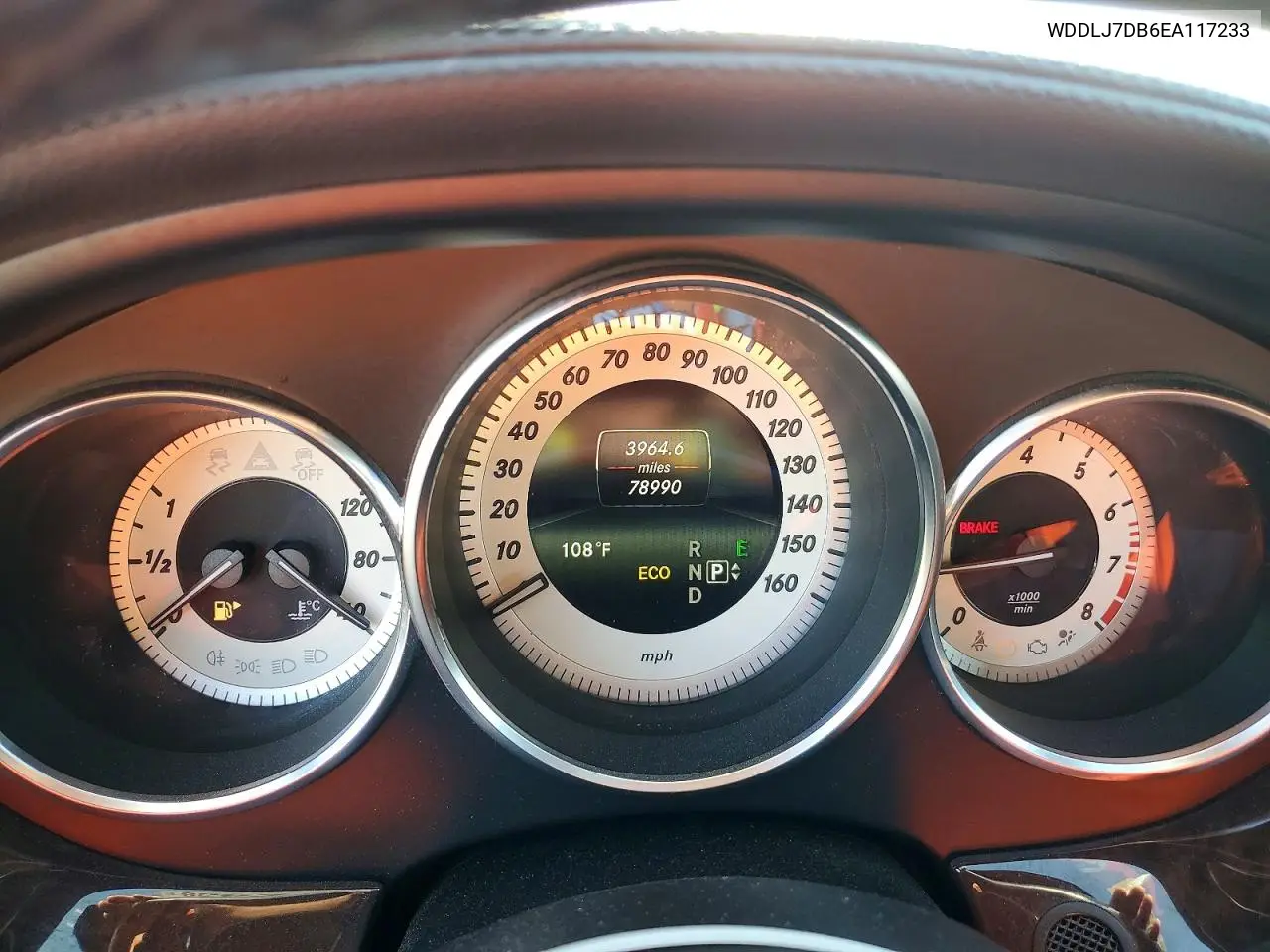 2014 Mercedes-Benz Cls 550 VIN: WDDLJ7DB6EA117233 Lot: 85627765