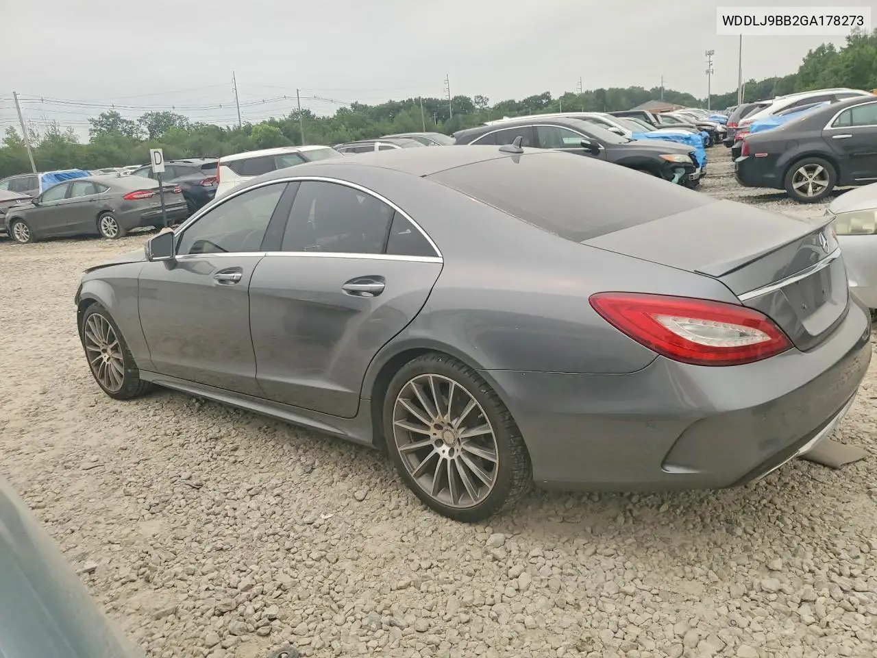 2016 Mercedes-Benz Cls 550 4Matic VIN: WDDLJ9BB2GA178273 Lot: 59663106