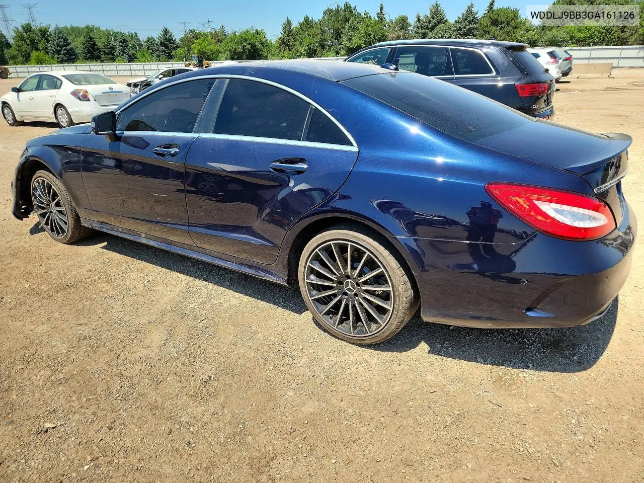 2016 Mercedes-Benz Cls 550 4Matic VIN: WDDLJ9BB3GA161126 Lot: 60390596