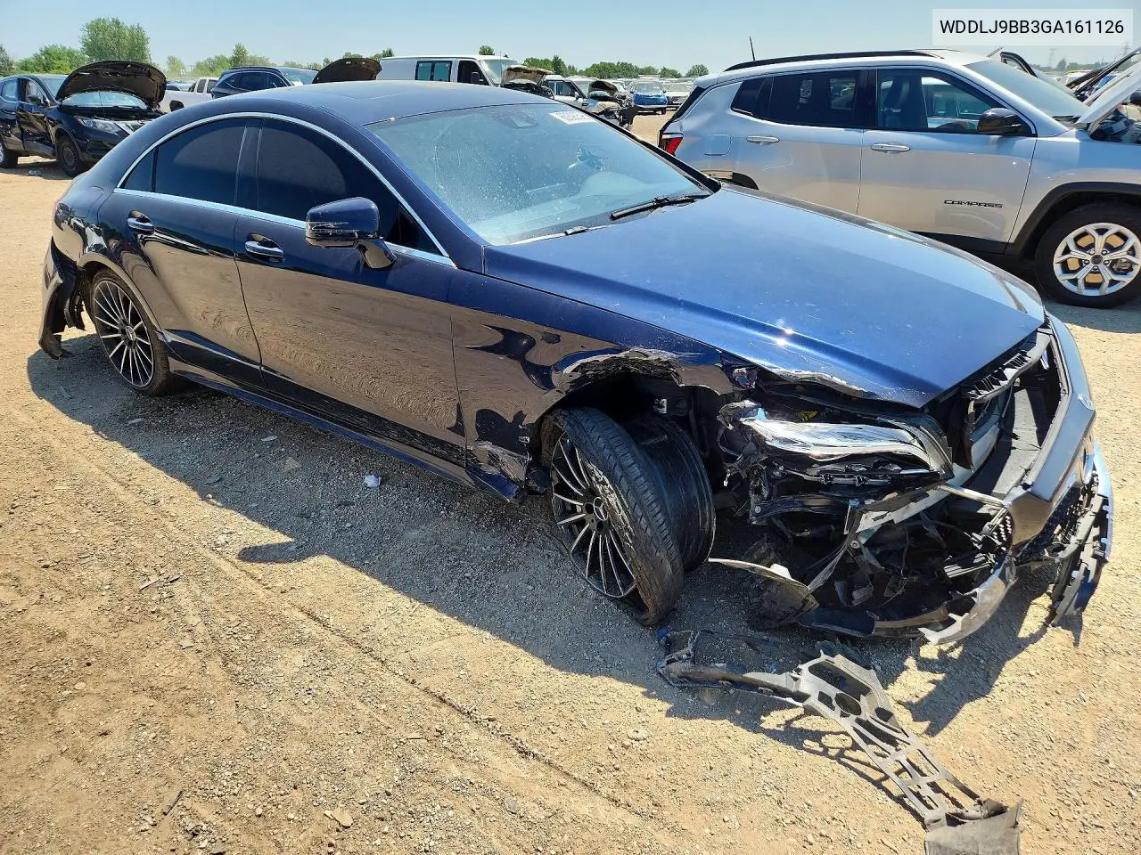 2016 Mercedes-Benz Cls 550 4Matic VIN: WDDLJ9BB3GA161126 Lot: 60390596