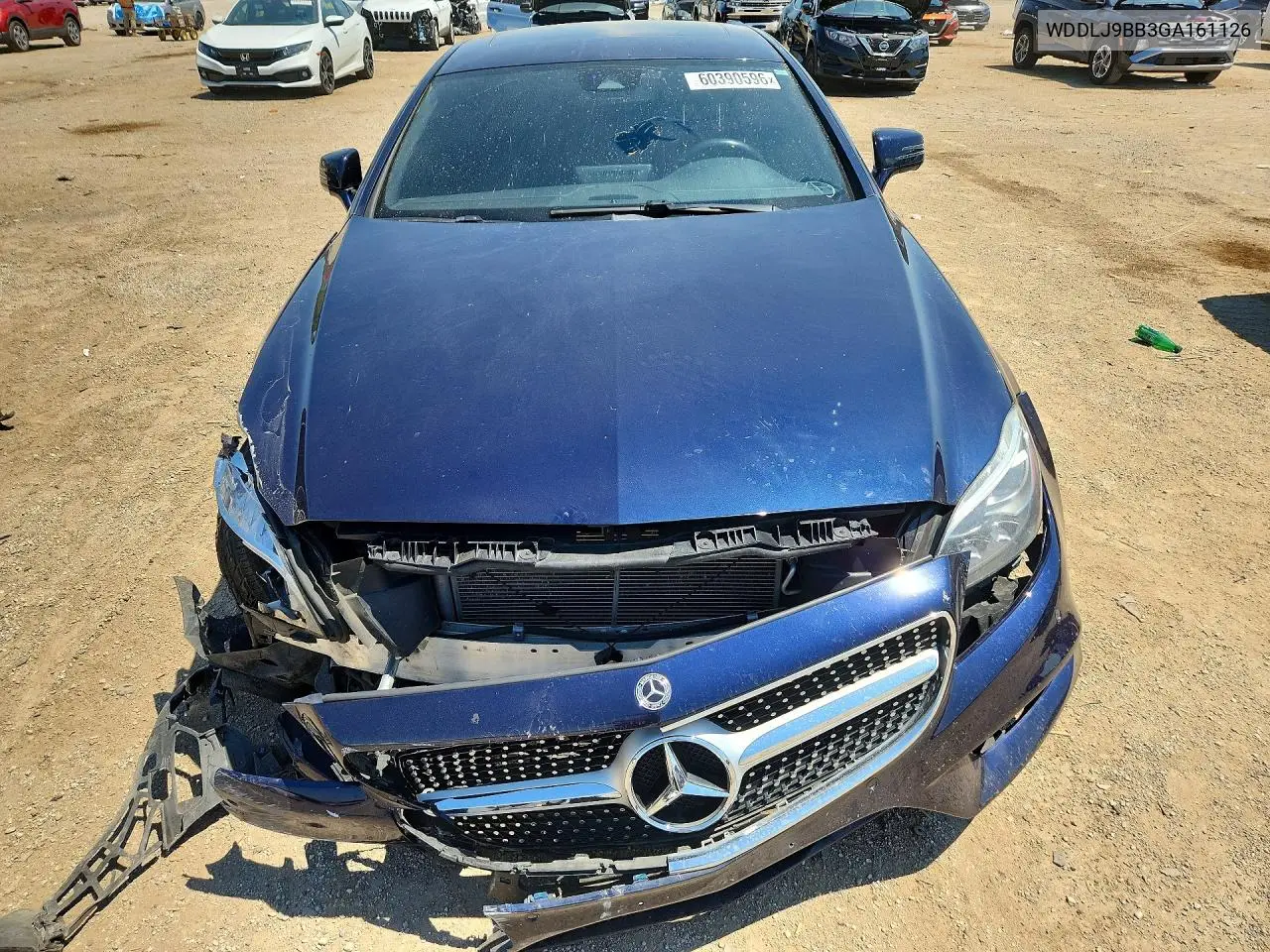 2016 Mercedes-Benz Cls 550 4Matic VIN: WDDLJ9BB3GA161126 Lot: 60390596