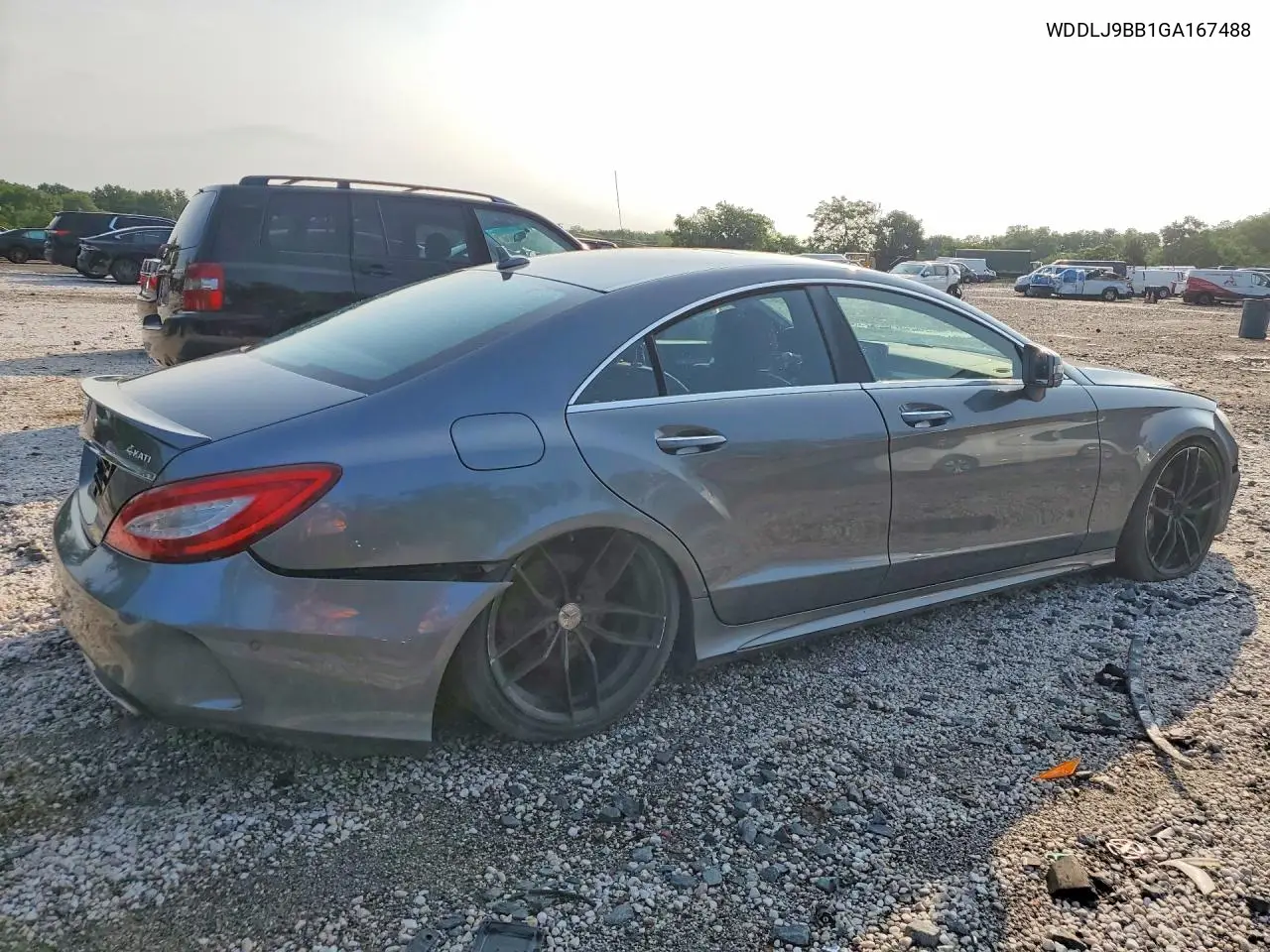 2016 Mercedes-Benz Cls 550 4Matic VIN: WDDLJ9BB1GA167488 Lot: 61874036