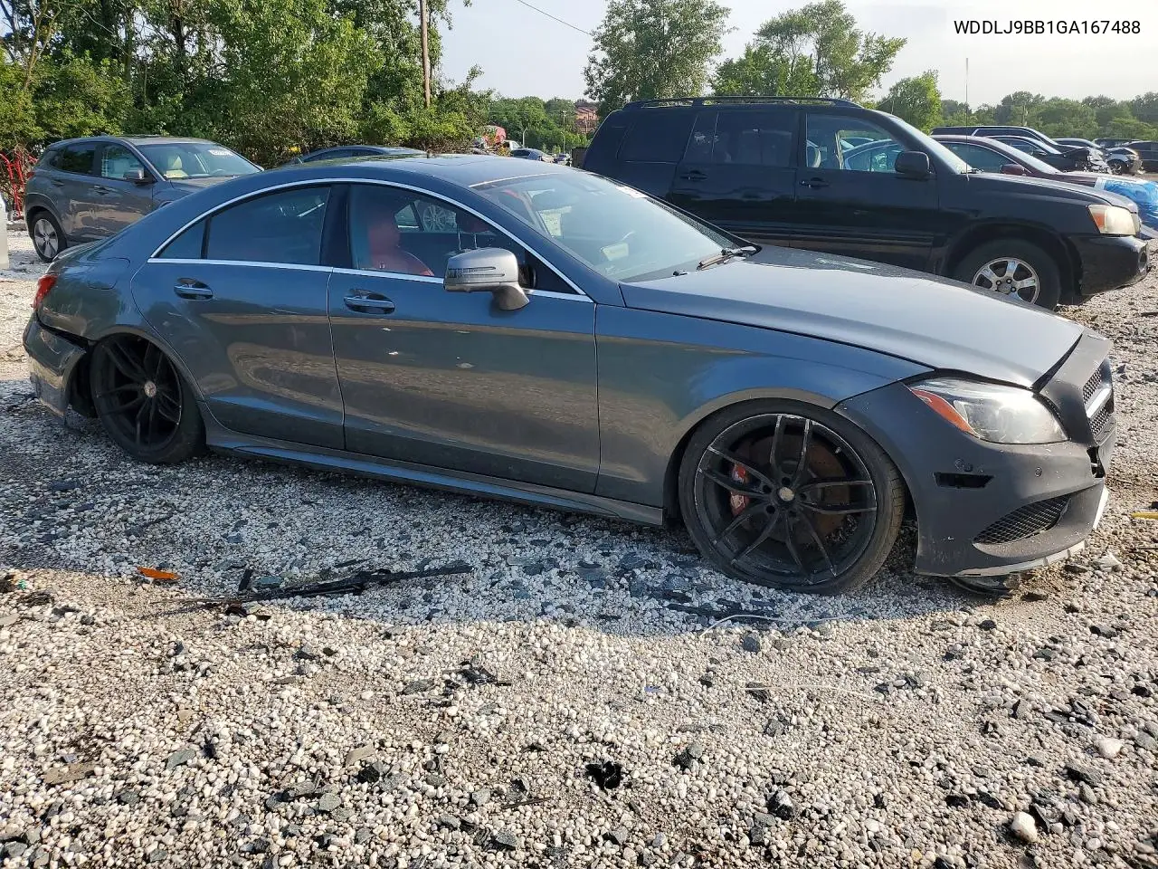 2016 Mercedes-Benz Cls 550 4Matic VIN: WDDLJ9BB1GA167488 Lot: 61874036