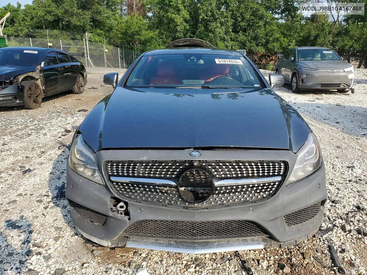 2016 Mercedes-Benz Cls 550 4Matic VIN: WDDLJ9BB1GA167488 Lot: 61874036