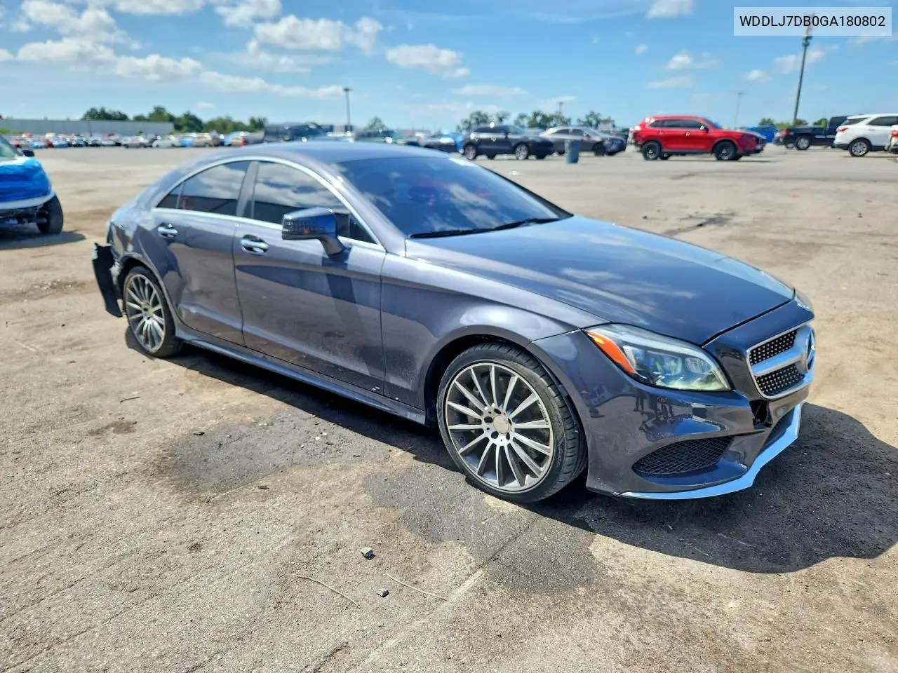 2016 Mercedes-Benz Cls 550 VIN: WDDLJ7DB0GA180802 Lot: 62264836
