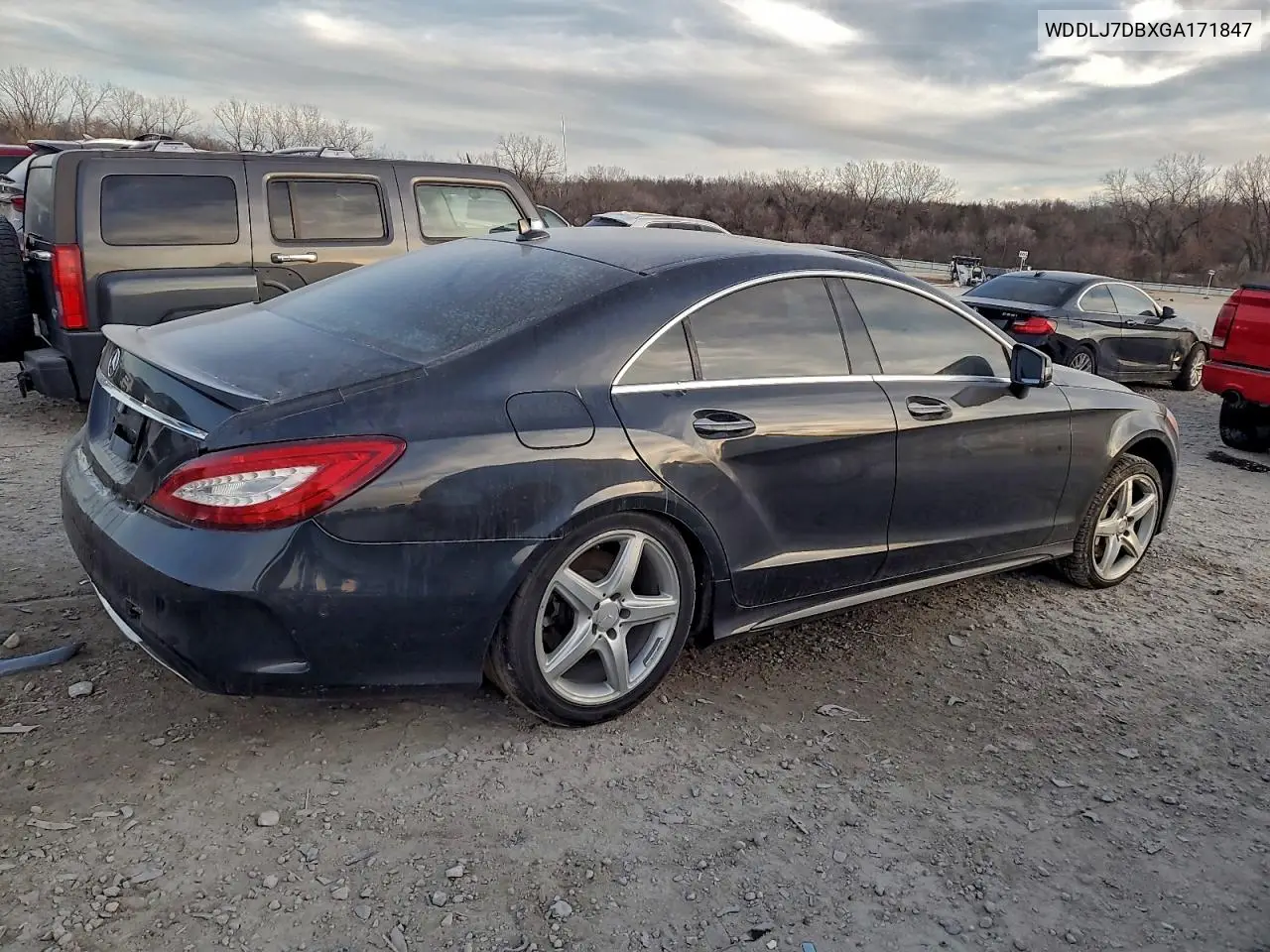 2016 Mercedes-Benz Cls 550 VIN: WDDLJ7DBXGA171847 Lot: 94001525