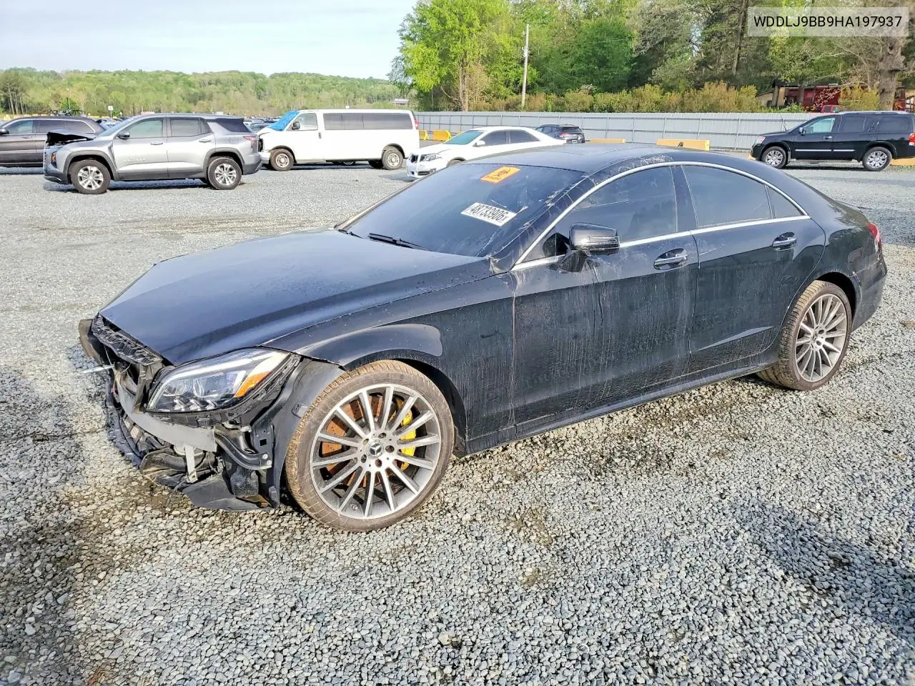2017 Mercedes-Benz Cls 550 4Matic VIN: WDDLJ9BB9HA197937 Lot: 48733906