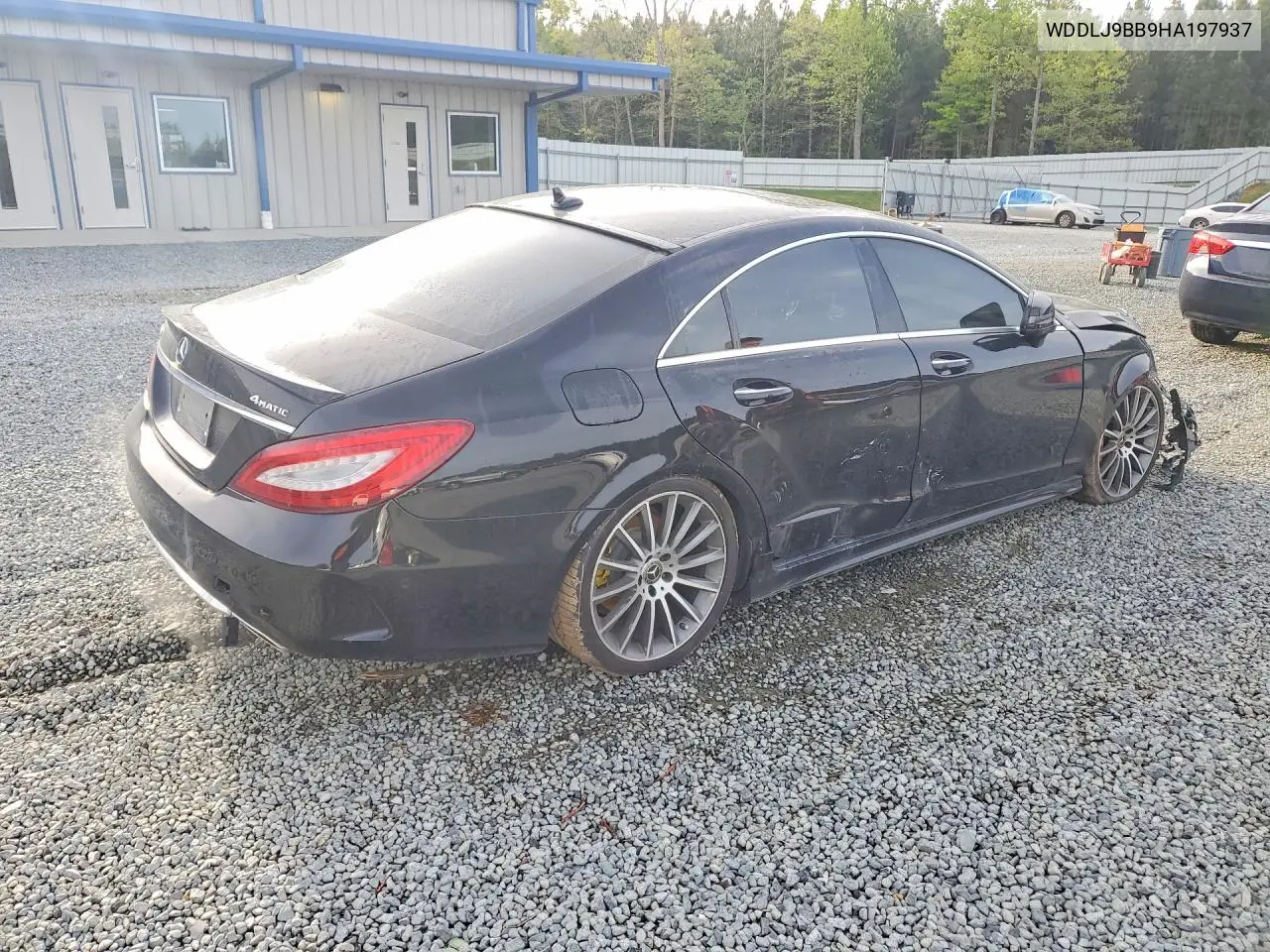 2017 Mercedes-Benz Cls 550 4Matic VIN: WDDLJ9BB9HA197937 Lot: 48733906