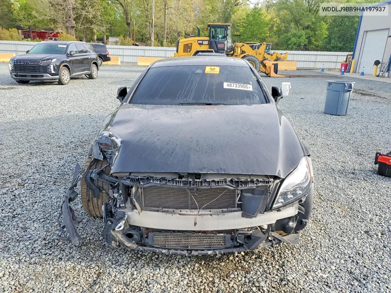 2017 Mercedes-Benz Cls 550 4Matic VIN: WDDLJ9BB9HA197937 Lot: 48733906