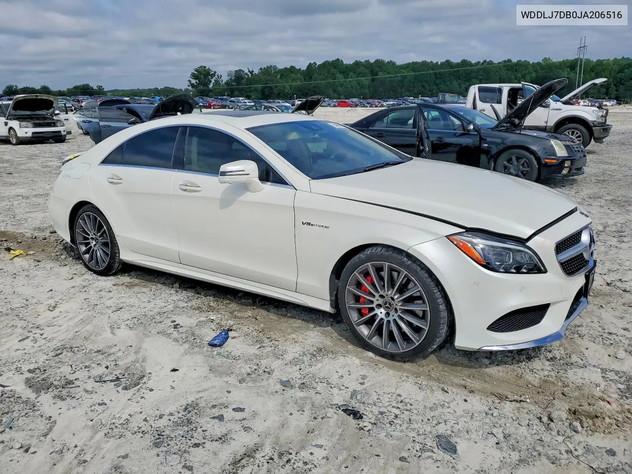 2018 Mercedes-Benz Cls 550 VIN: WDDLJ7DB0JA206516 Lot: 54968926