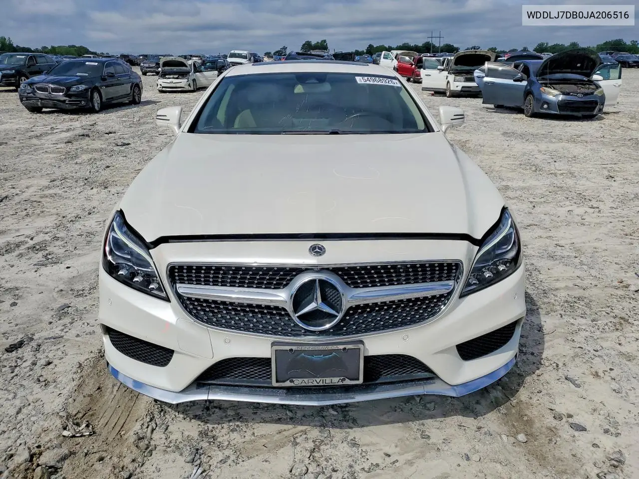 2018 Mercedes-Benz Cls 550 VIN: WDDLJ7DB0JA206516 Lot: 54968926