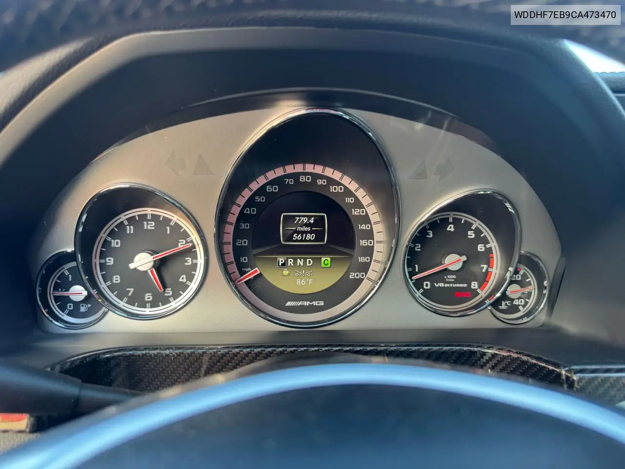2012 Mercedes-Benz E 63 Amg VIN: WDDHF7EB9CA473470 Lot: 57663446
