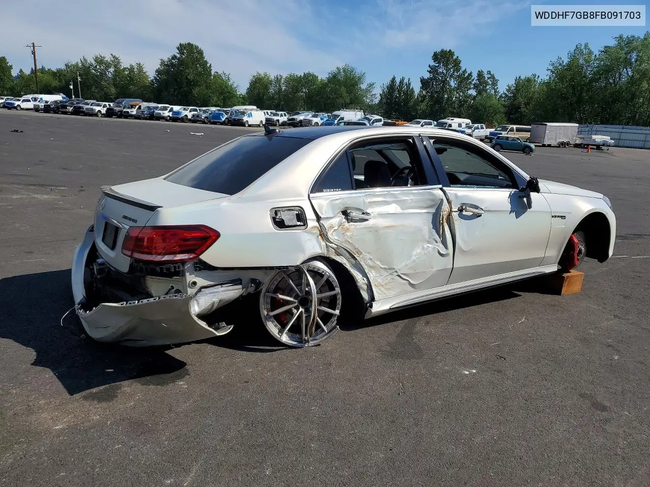 2015 Mercedes-Benz E 63 Amg-S VIN: WDDHF7GB8FB091703 Lot: 57155396