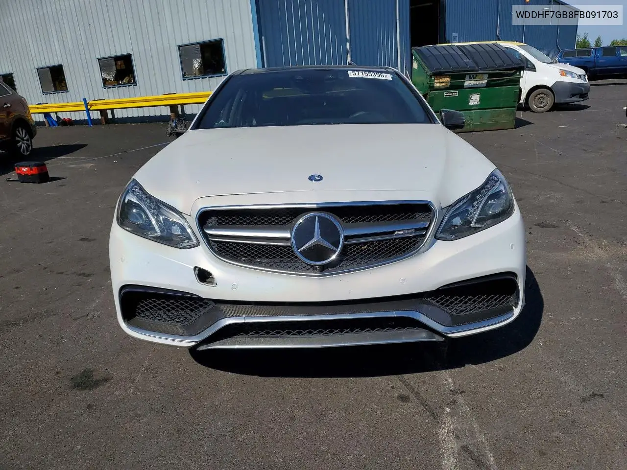 2015 Mercedes-Benz E 63 Amg-S VIN: WDDHF7GB8FB091703 Lot: 57155396