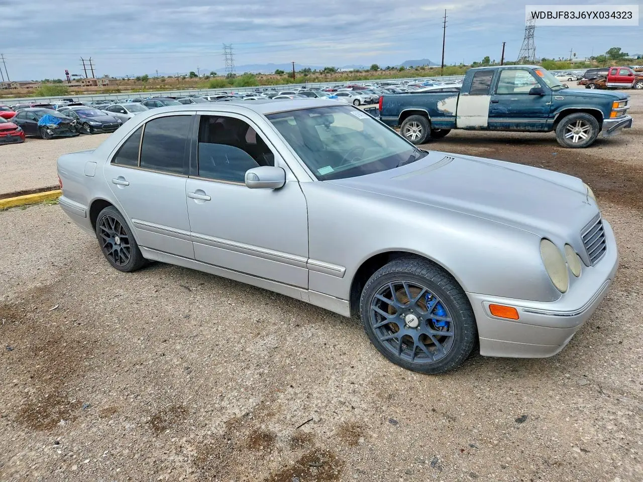 2000 Mercedes-Benz E 430 VIN: WDBJF83J6YX034323 Lot: 61947786