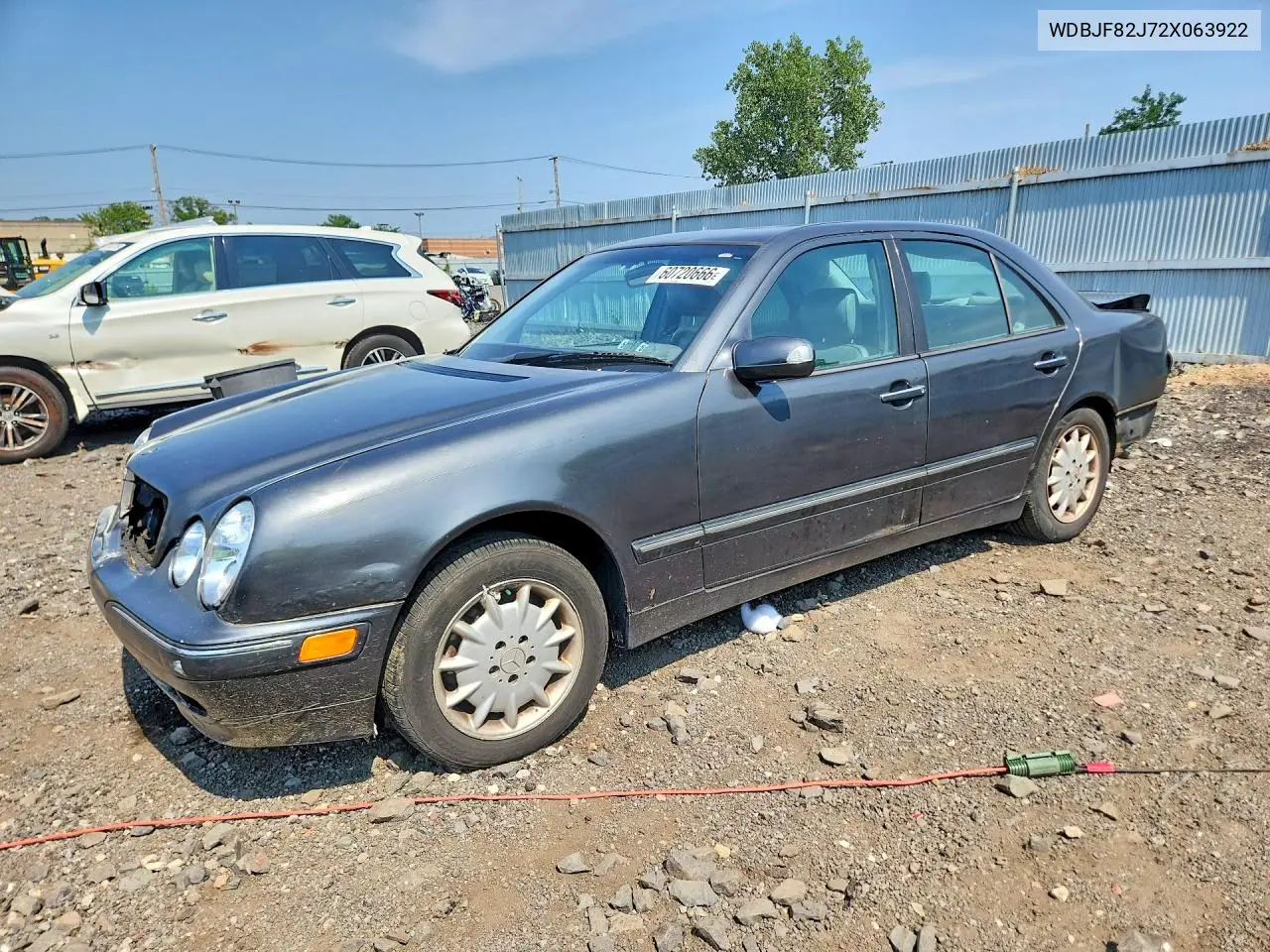 2002 Mercedes-Benz E 320 4Matic VIN: WDBJF82J72X063922 Lot: 60720666