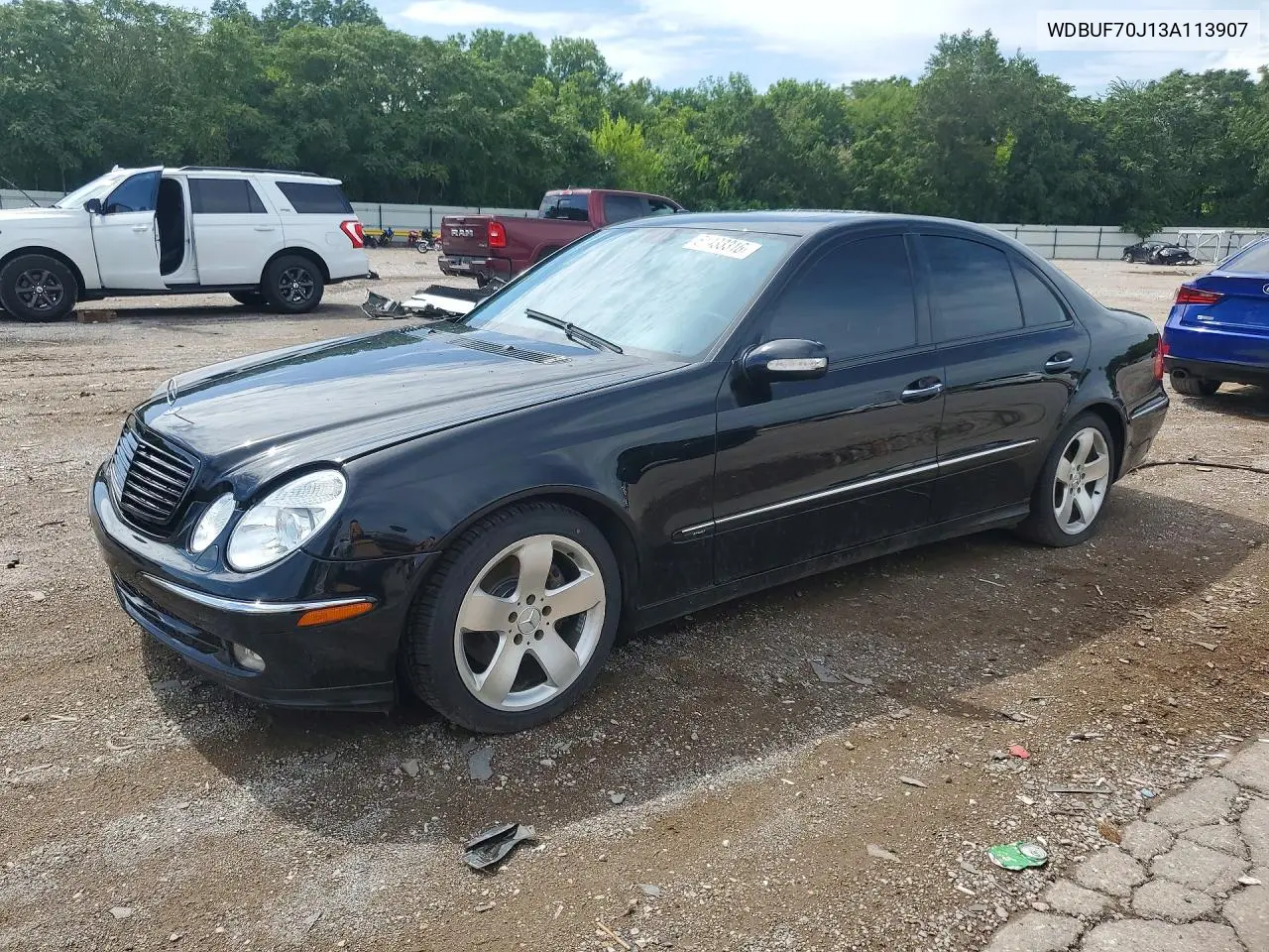 2003 Mercedes-Benz E 500 VIN: WDBUF70J13A113907 Lot: 61433316