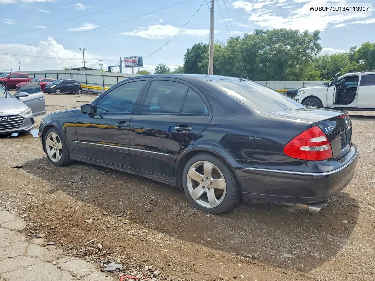 2003 Mercedes-Benz E 500 VIN: WDBUF70J13A113907 Lot: 61433316
