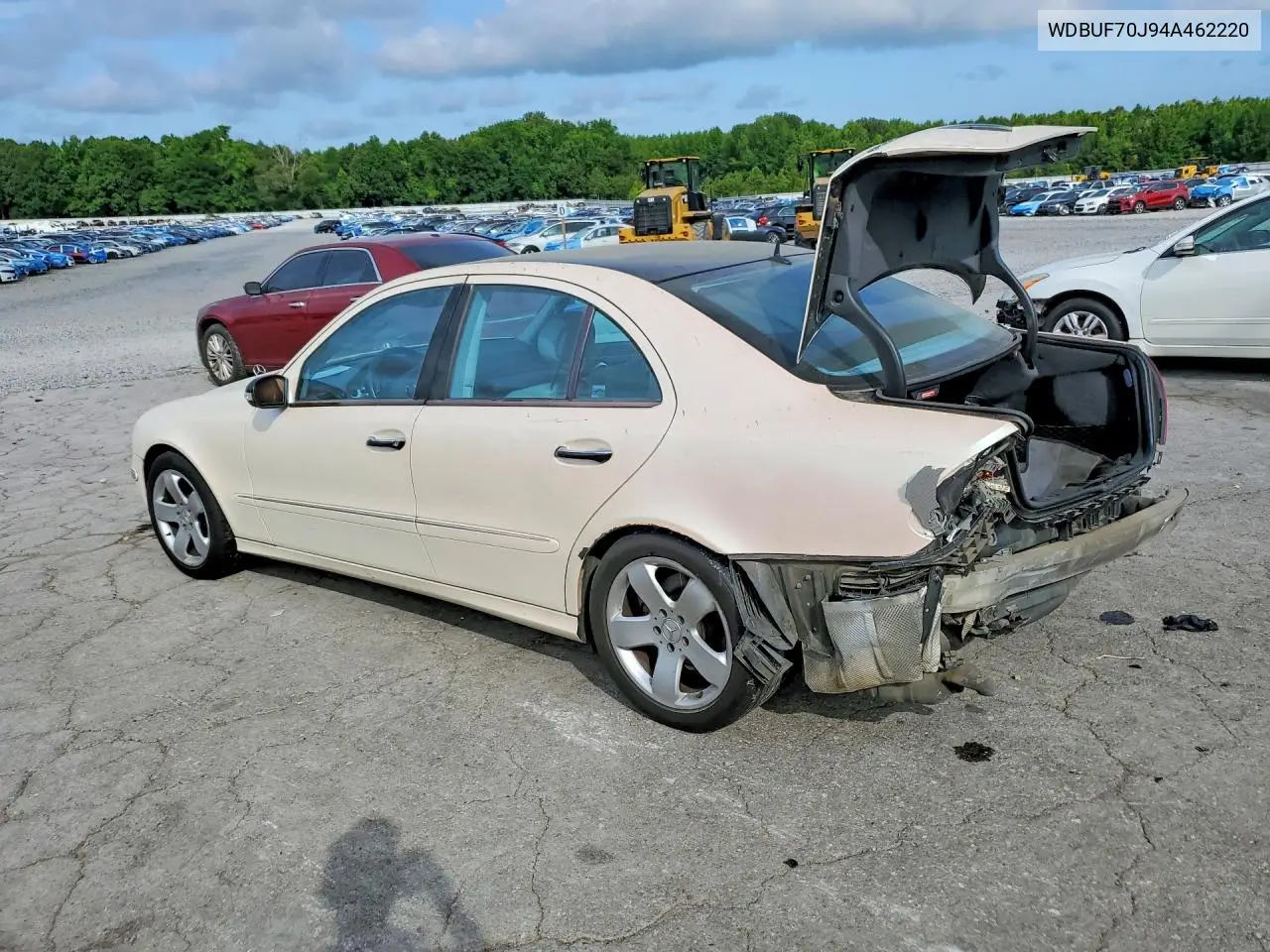 2004 Mercedes-Benz E 500 VIN: WDBUF70J94A462220 Lot: 57829786