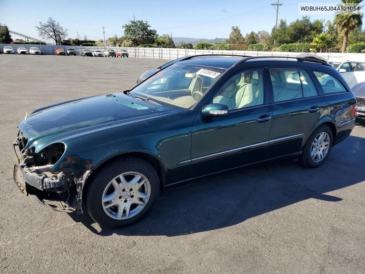 2004 Mercedes-Benz E 320 VIN: WDBUH65J04A521054 Lot: 61059076