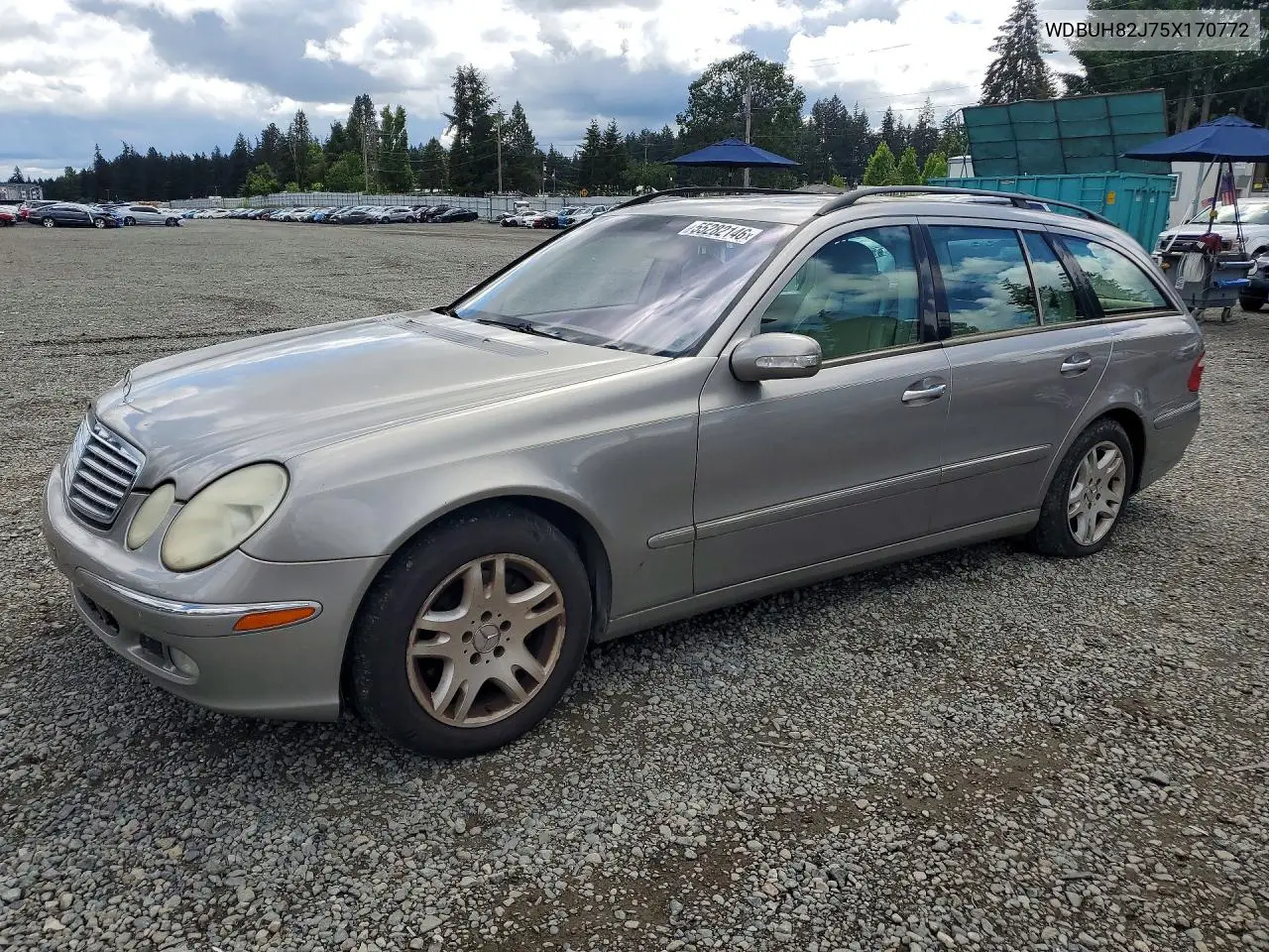2005 Mercedes-Benz E 320 4Matic VIN: WDBUH82J75X170772 Lot: 55282146