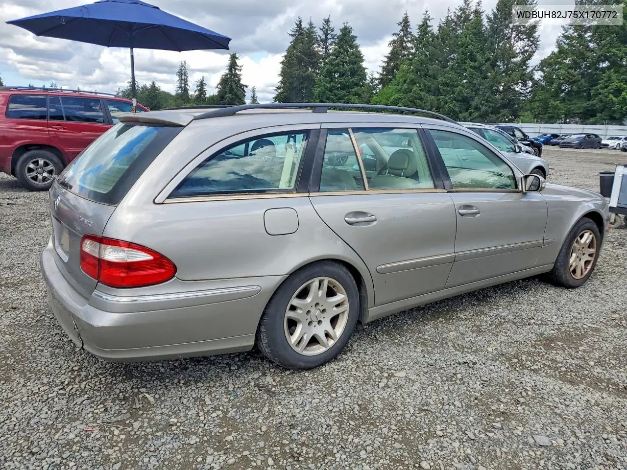 2005 Mercedes-Benz E 320 4Matic VIN: WDBUH82J75X170772 Lot: 55282146