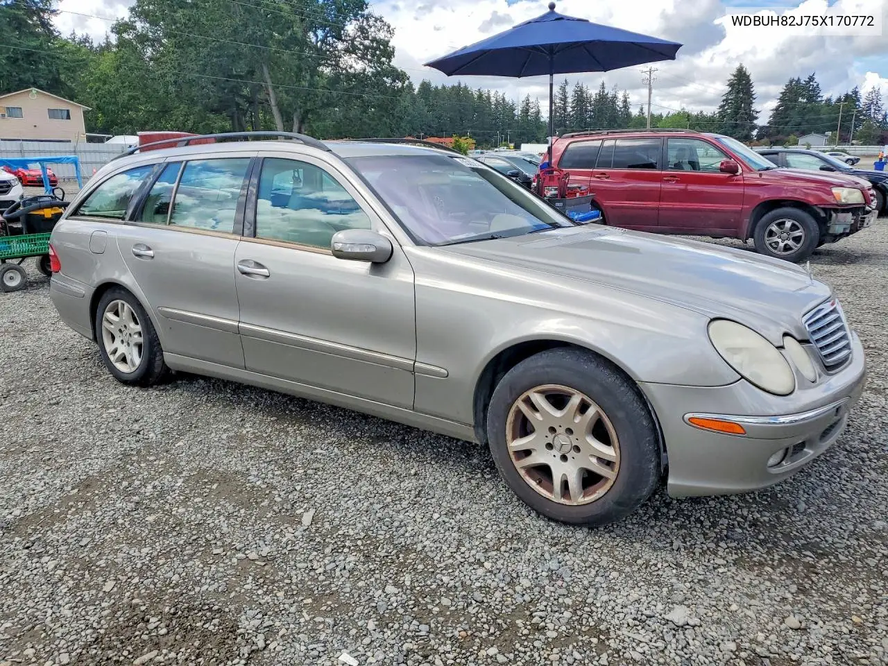2005 Mercedes-Benz E 320 4Matic VIN: WDBUH82J75X170772 Lot: 55282146