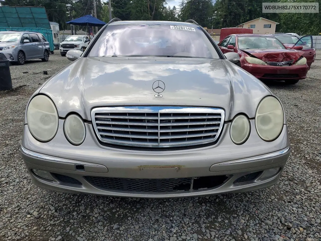 2005 Mercedes-Benz E 320 4Matic VIN: WDBUH82J75X170772 Lot: 55282146