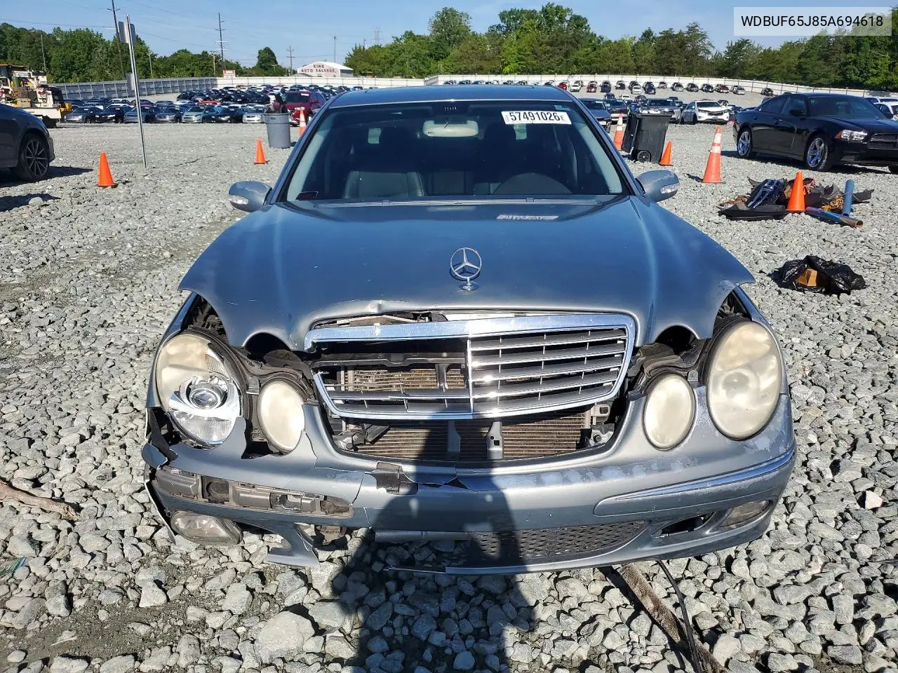 2005 Mercedes-Benz E 320 VIN: WDBUF65J85A694618 Lot: 57491026