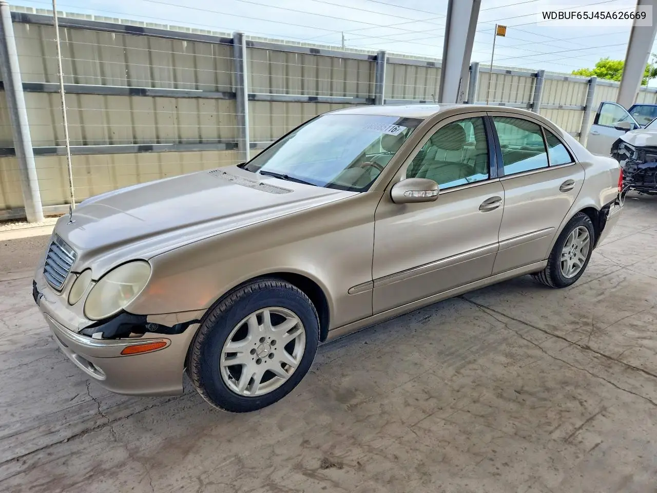2005 Mercedes-Benz E 320 VIN: WDBUF65J45A626669 Lot: 60885116
