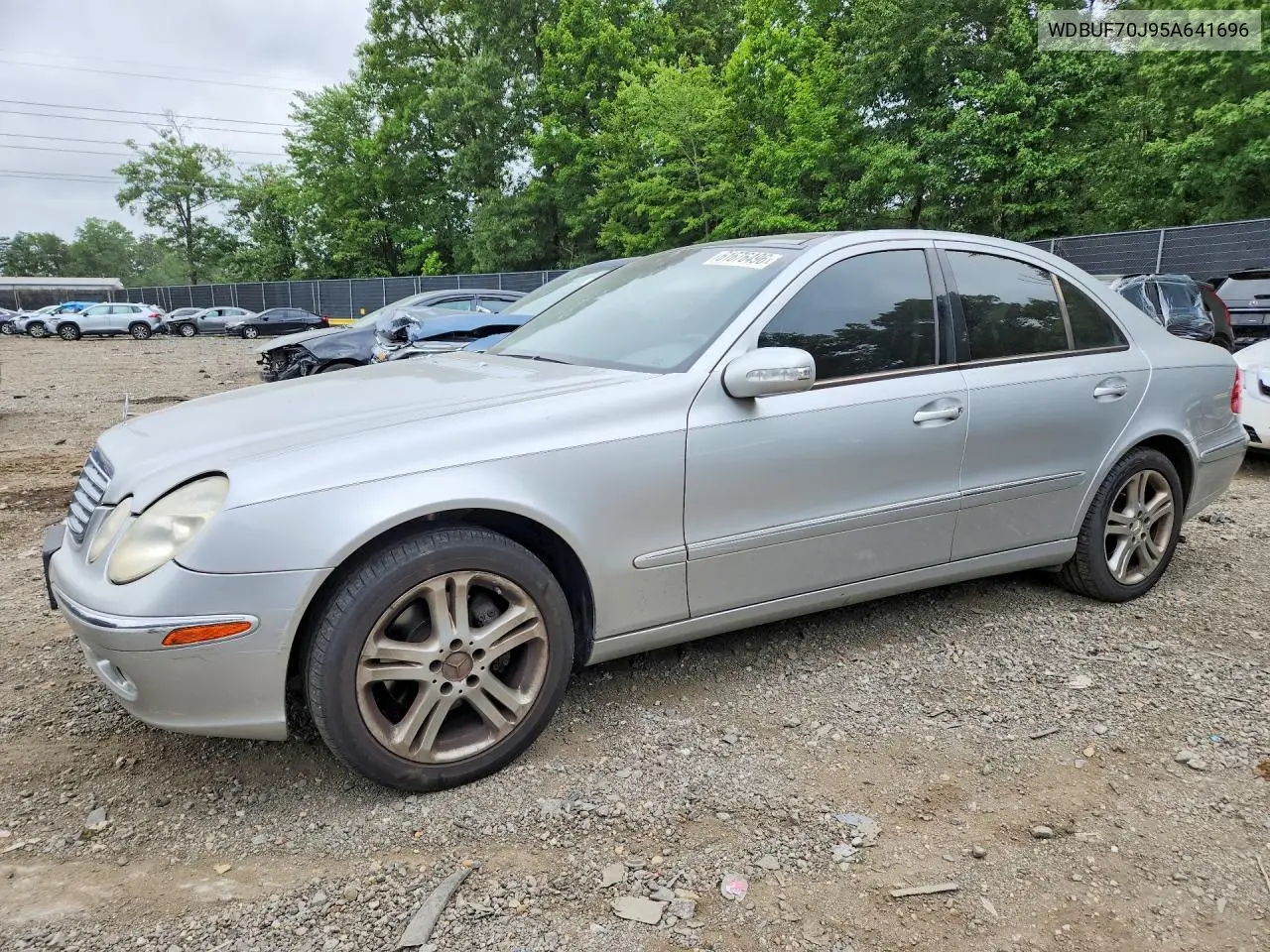 2005 Mercedes-Benz E 500 VIN: WDBUF70J95A641696 Lot: 61676496