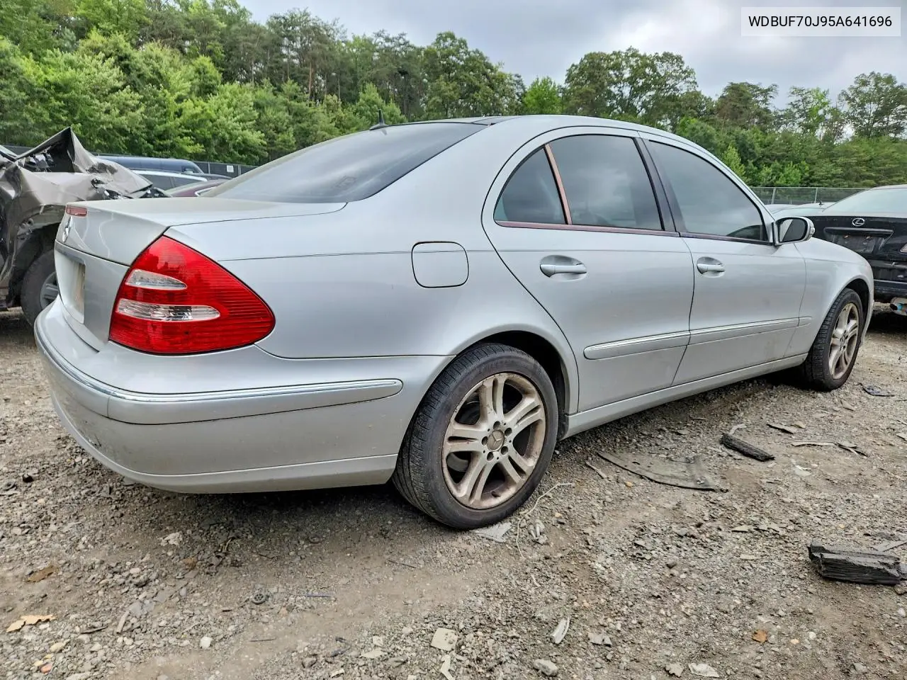 2005 Mercedes-Benz E 500 VIN: WDBUF70J95A641696 Lot: 61676496