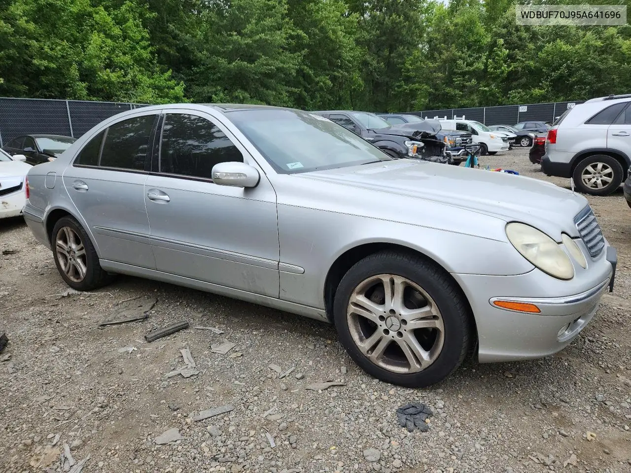 2005 Mercedes-Benz E 500 VIN: WDBUF70J95A641696 Lot: 61676496