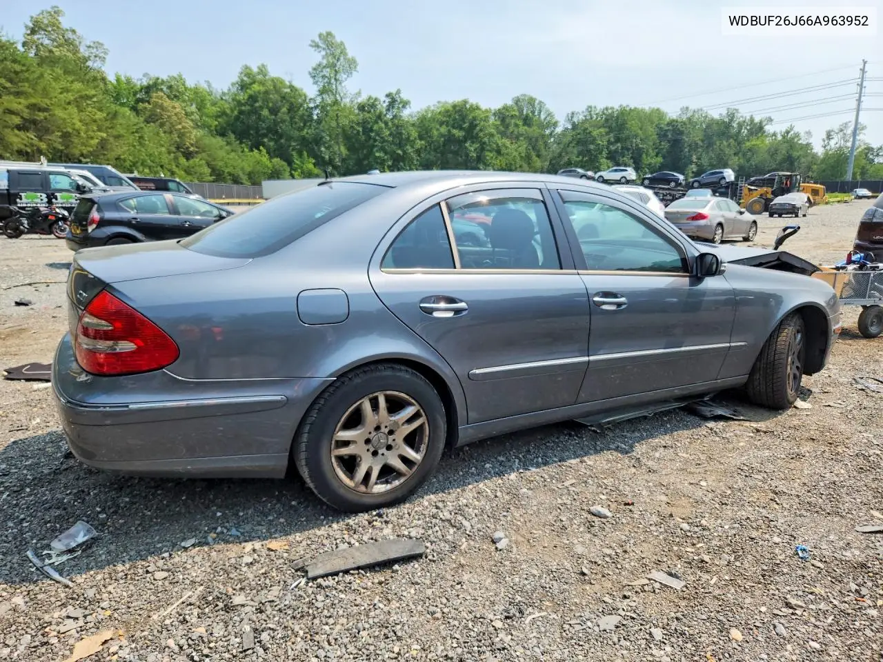 2006 Mercedes-Benz E 320 Cdi VIN: WDBUF26J66A963952 Lot: 60553246