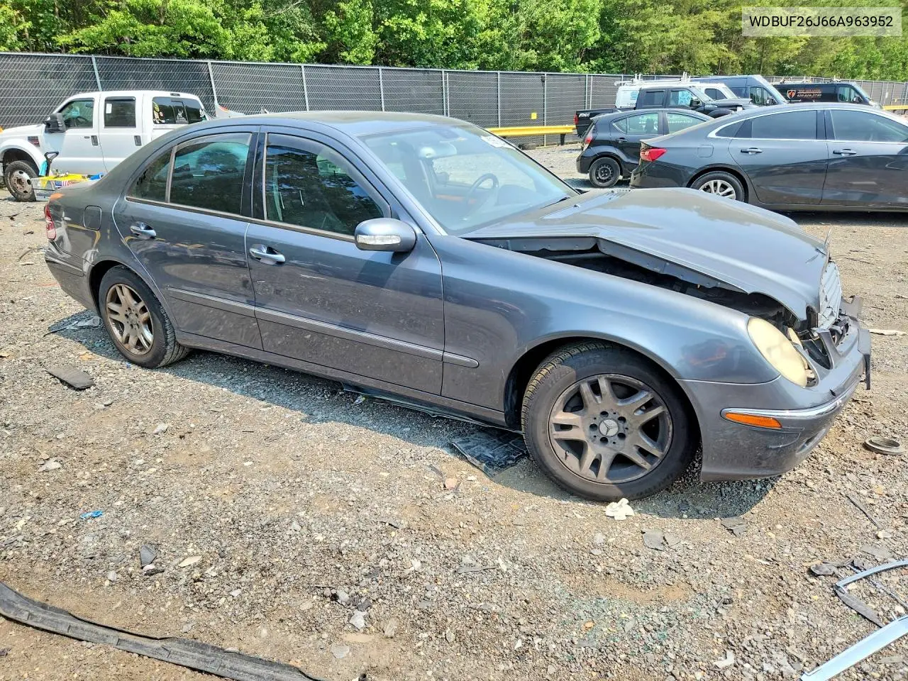 2006 Mercedes-Benz E 320 Cdi VIN: WDBUF26J66A963952 Lot: 60553246