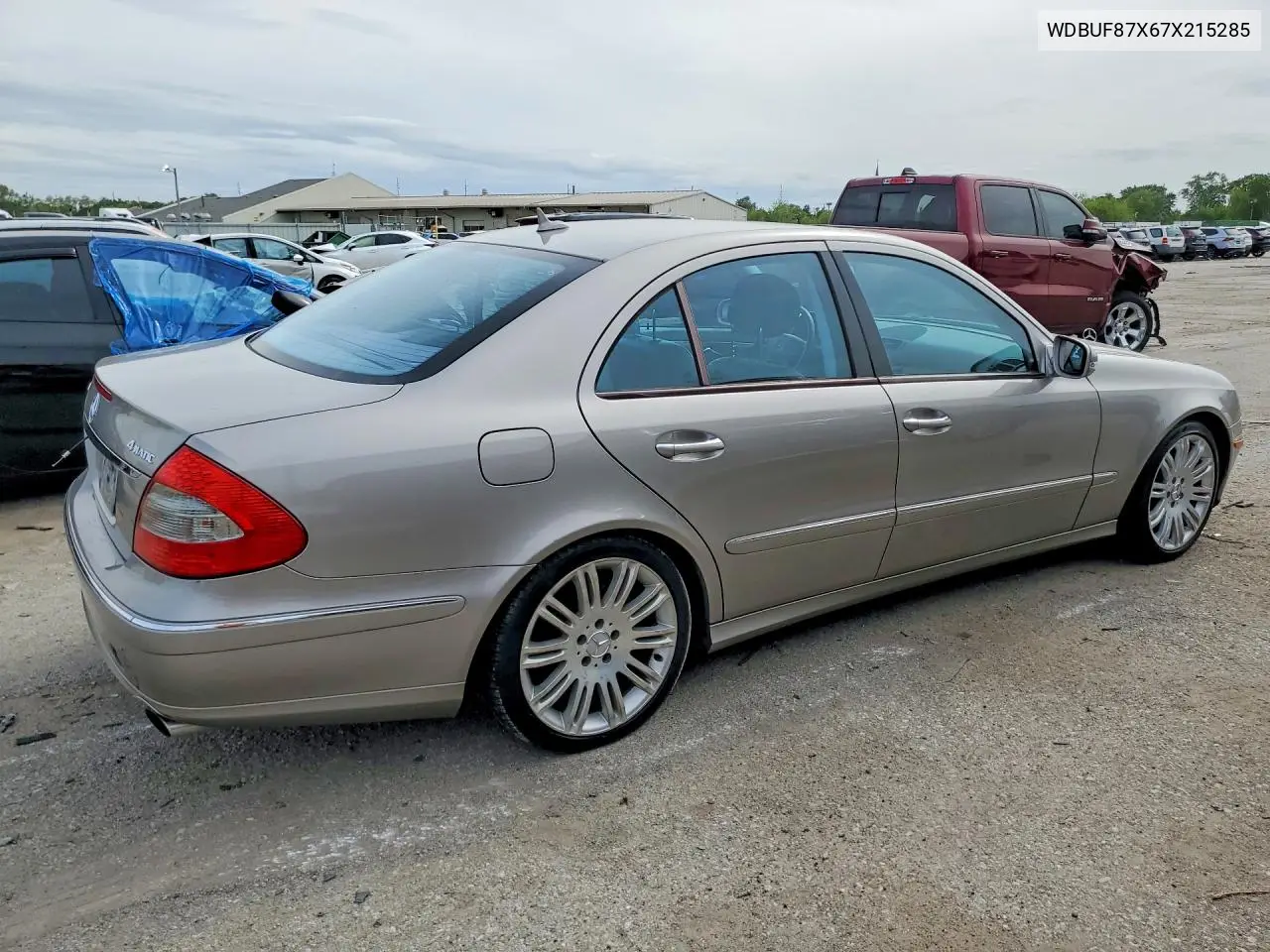 2007 Mercedes-Benz E 350 4Matic VIN: WDBUF87X67X215285 Lot: 54495796