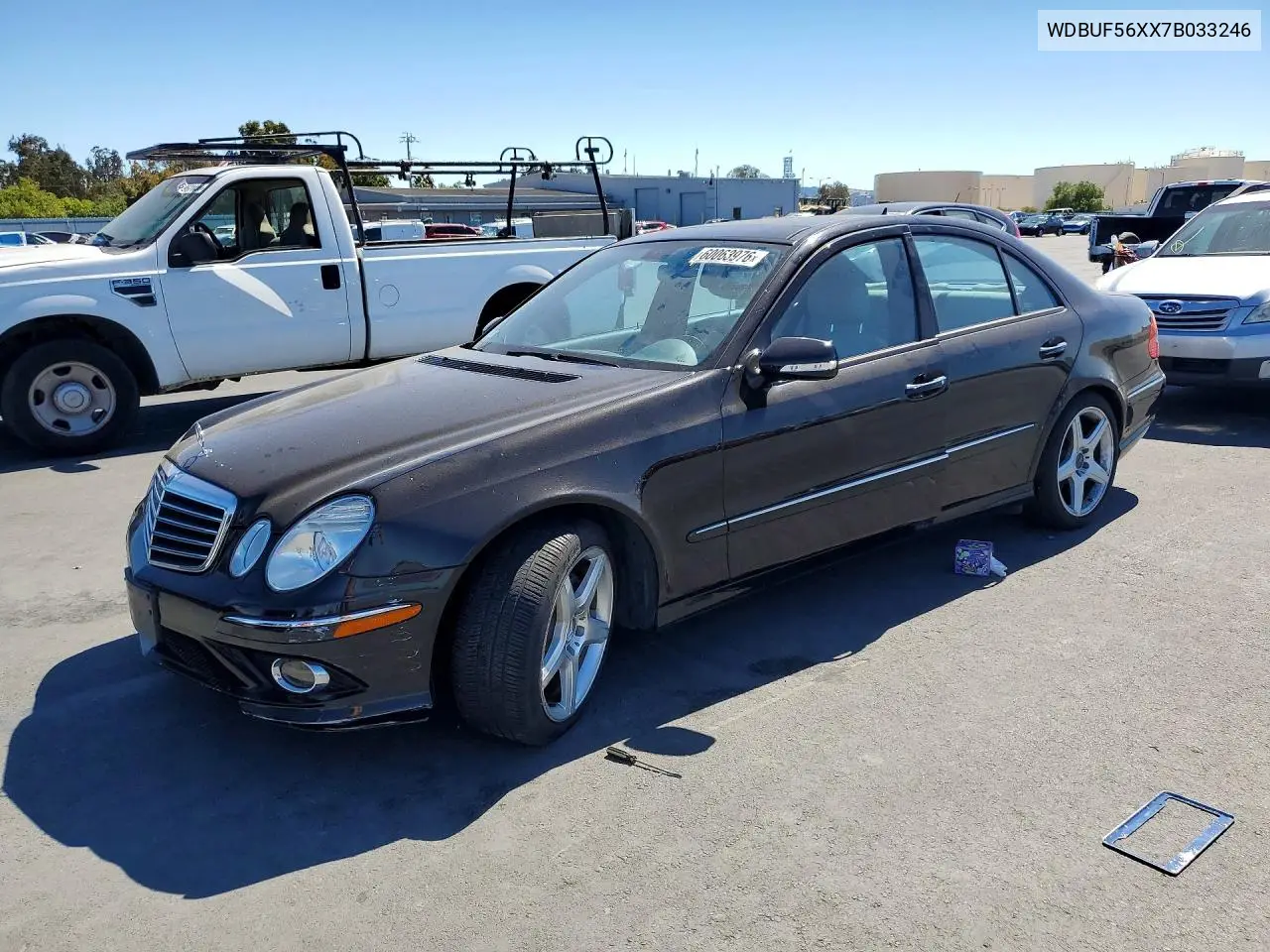 2007 Mercedes-Benz E 350 VIN: WDBUF56XX7B033246 Lot: 60063976