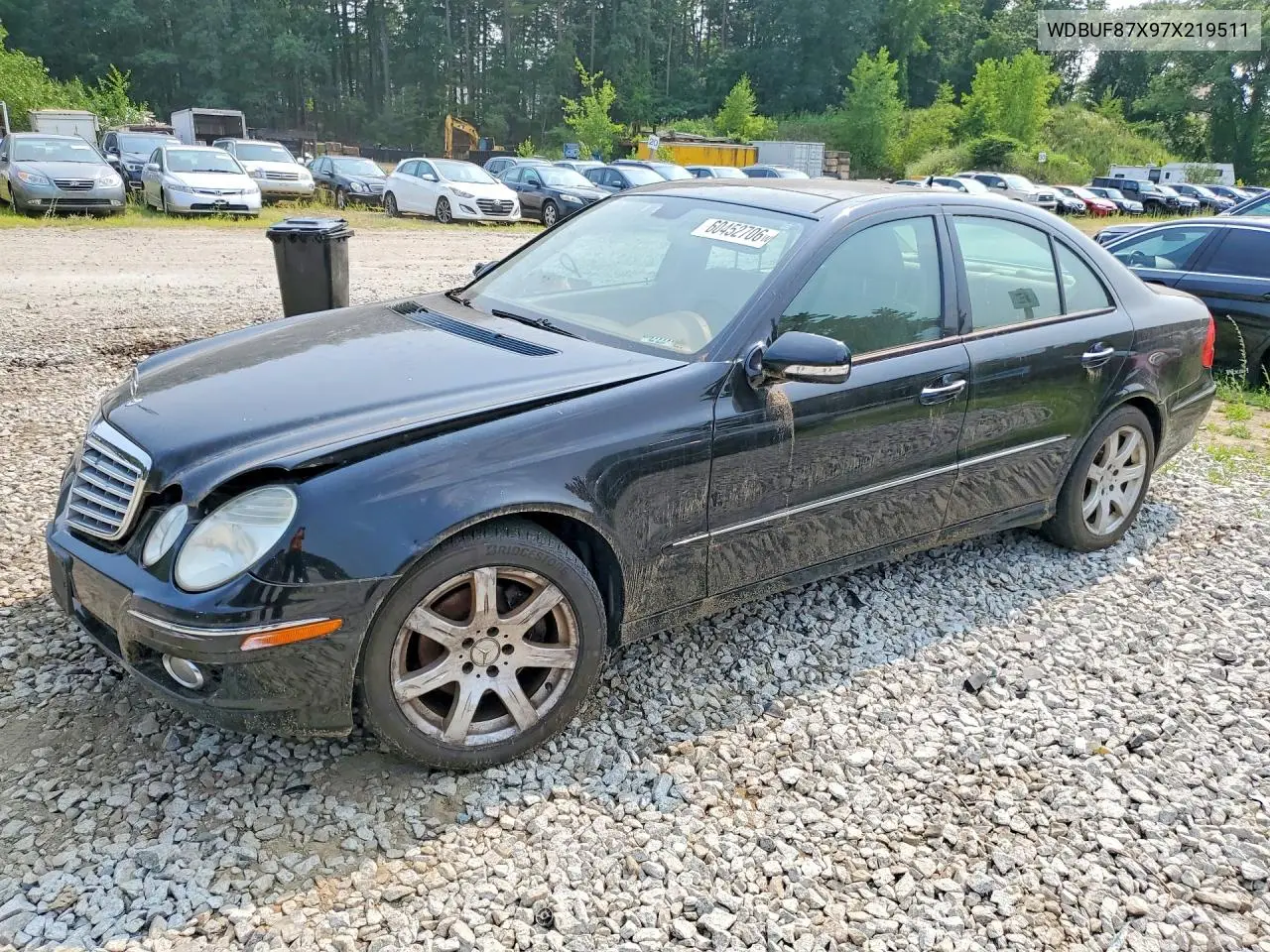 2007 Mercedes-Benz E 350 VIN: WDBUF87X97X219511 Lot: 60452706