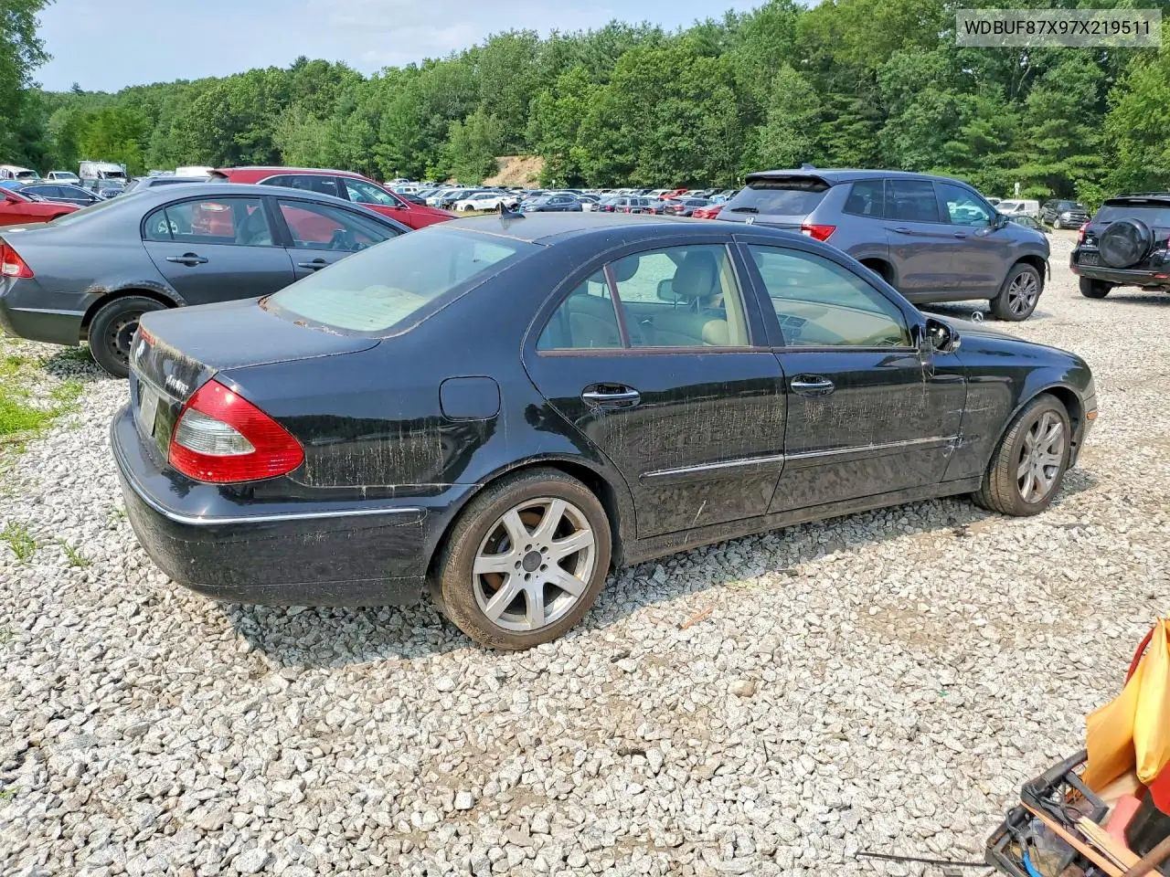2007 Mercedes-Benz E 350 VIN: WDBUF87X97X219511 Lot: 60452706