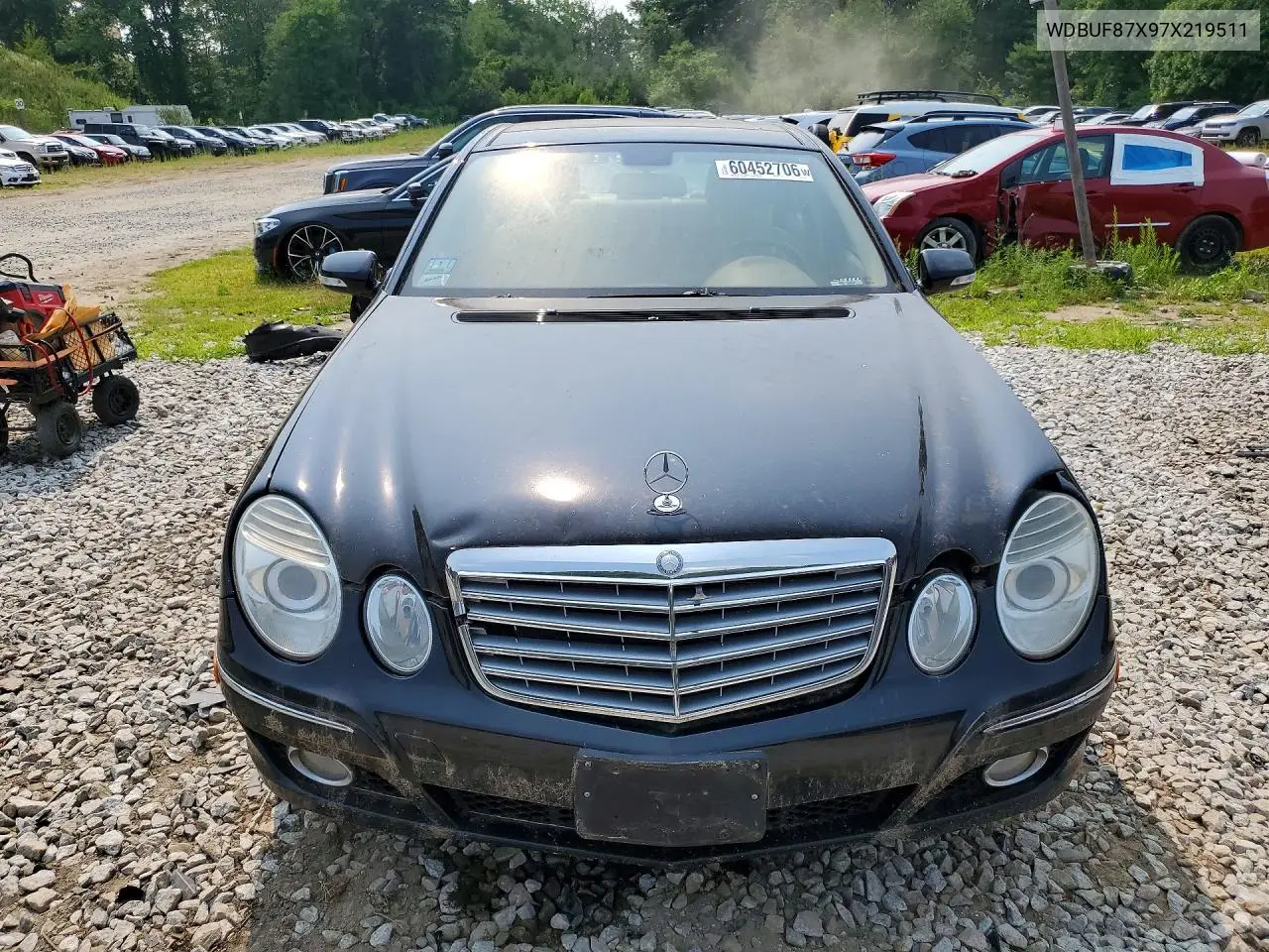 2007 Mercedes-Benz E 350 VIN: WDBUF87X97X219511 Lot: 60452706