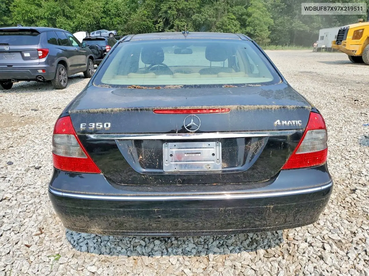 2007 Mercedes-Benz E 350 VIN: WDBUF87X97X219511 Lot: 60452706