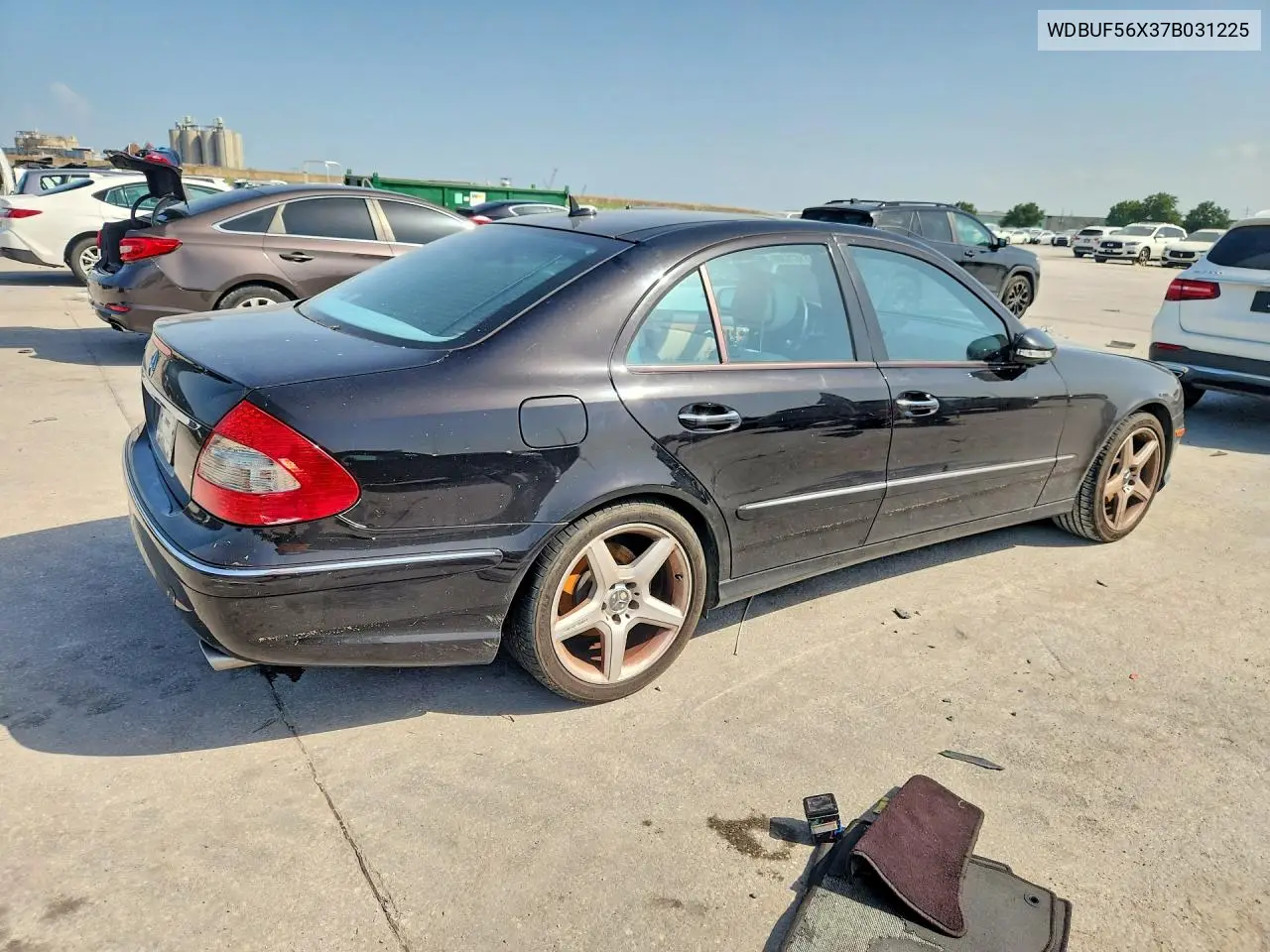 2007 Mercedes-Benz E 350 VIN: WDBUF56X37B031225 Lot: 61876386
