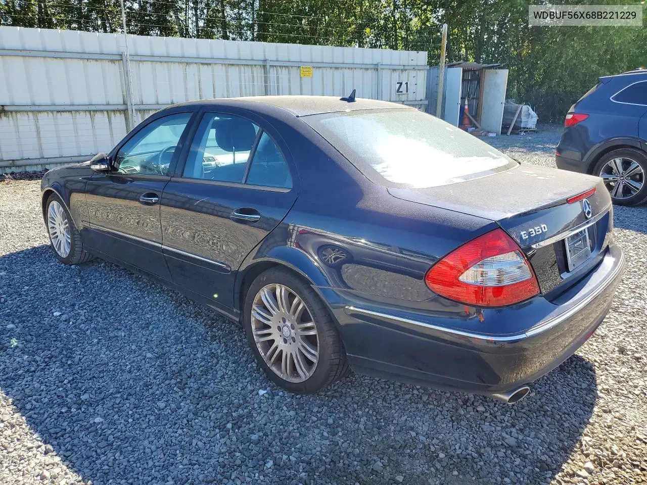 2008 Mercedes-Benz E 350 VIN: WDBUF56X68B221229 Lot: 57591156