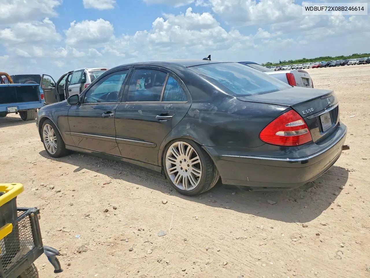 2008 Mercedes-Benz E 550 VIN: WDBUF72X08B246614 Lot: 59605896