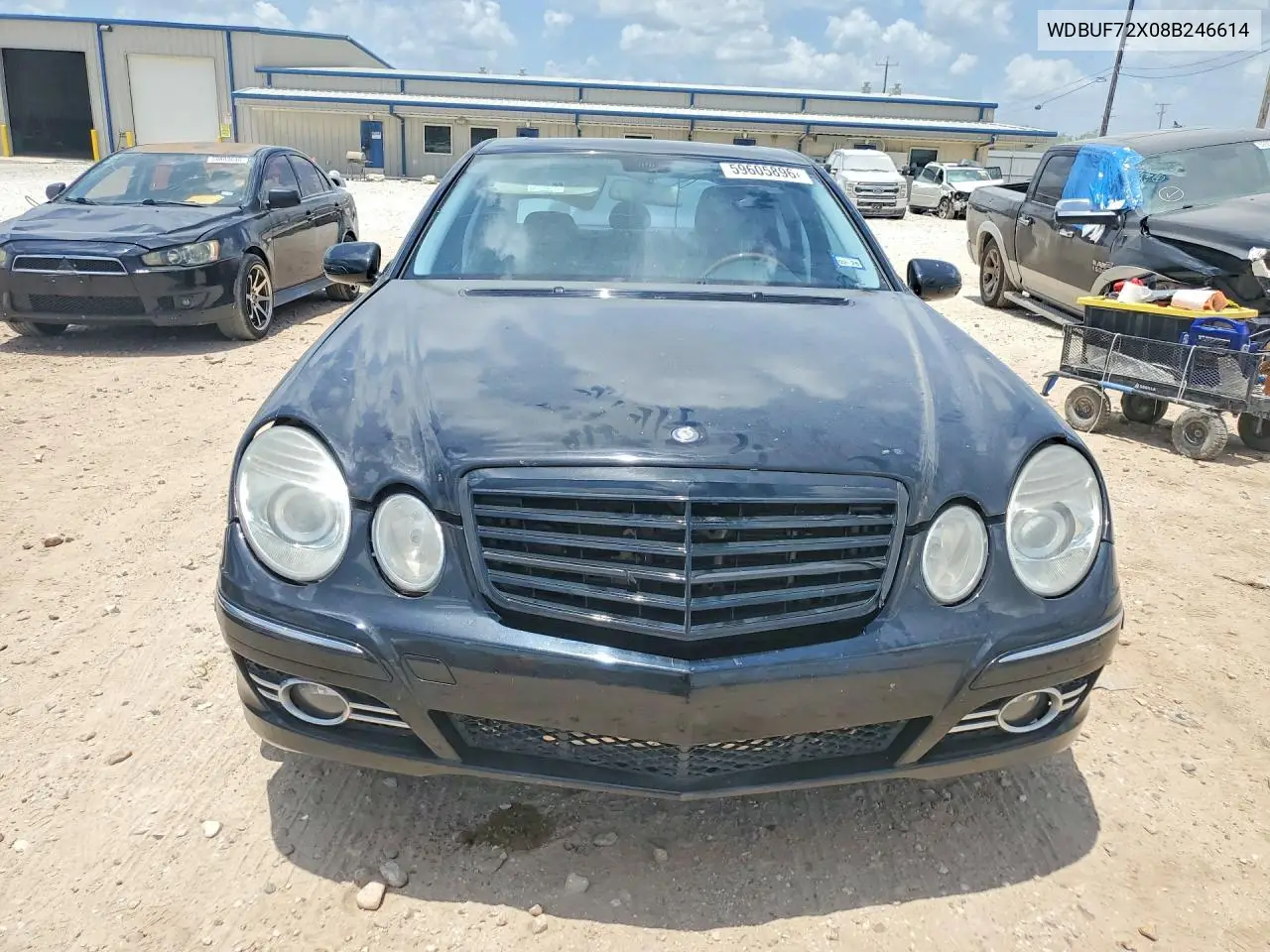 2008 Mercedes-Benz E 550 VIN: WDBUF72X08B246614 Lot: 59605896
