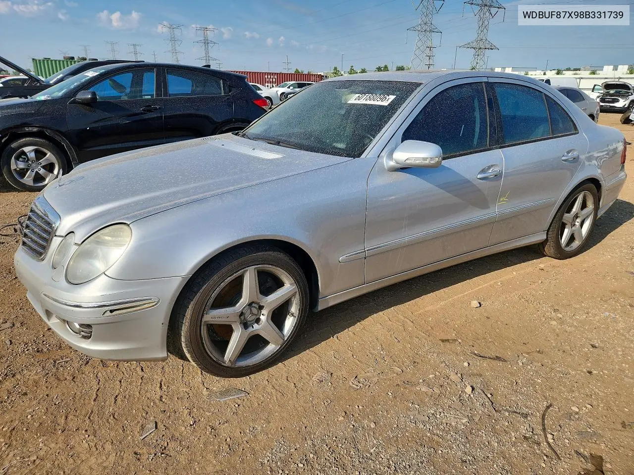 2008 Mercedes-Benz E 350 4Matic VIN: WDBUF87X98B331739 Lot: 60188096