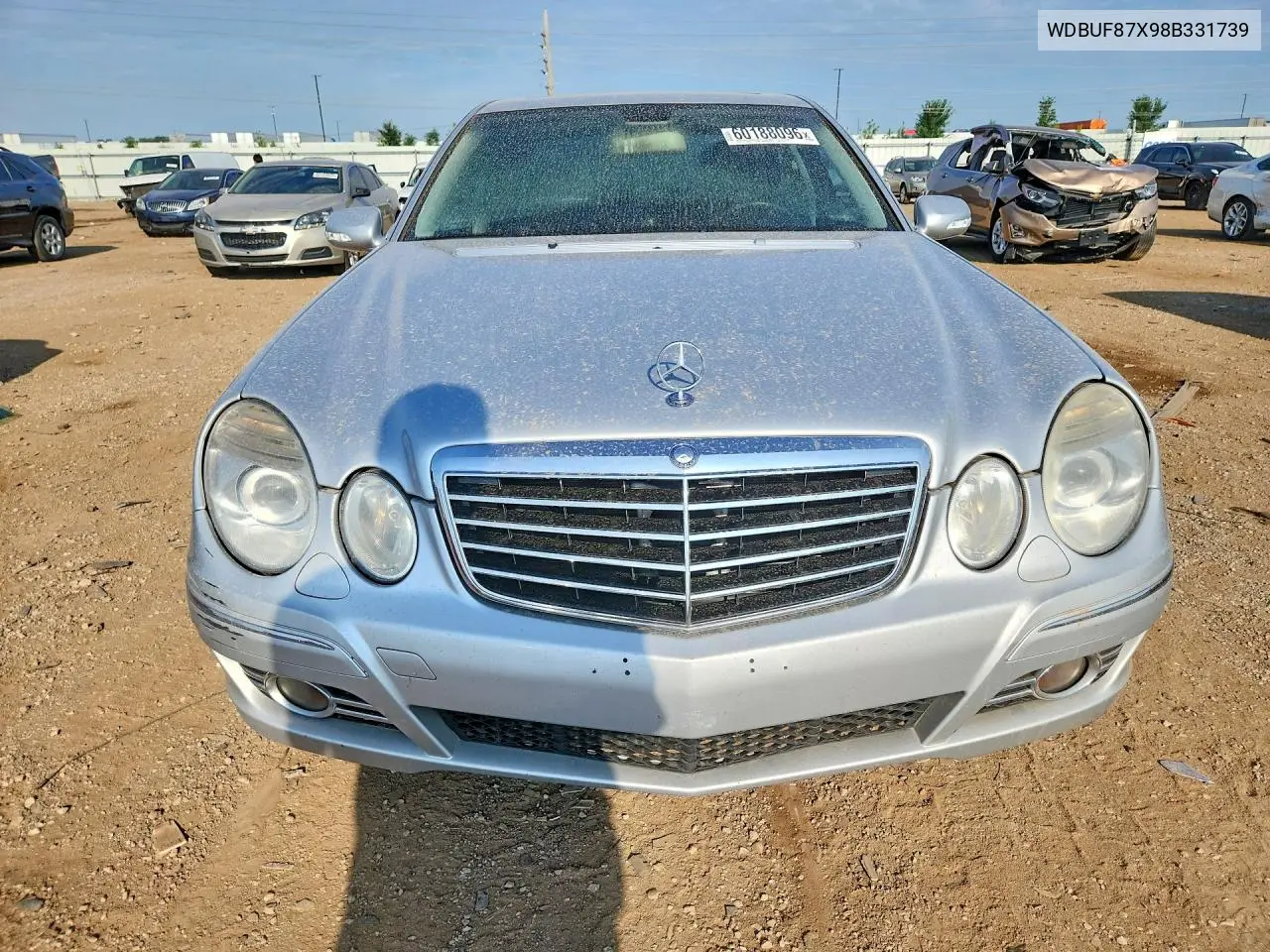 2008 Mercedes-Benz E 350 4Matic VIN: WDBUF87X98B331739 Lot: 60188096
