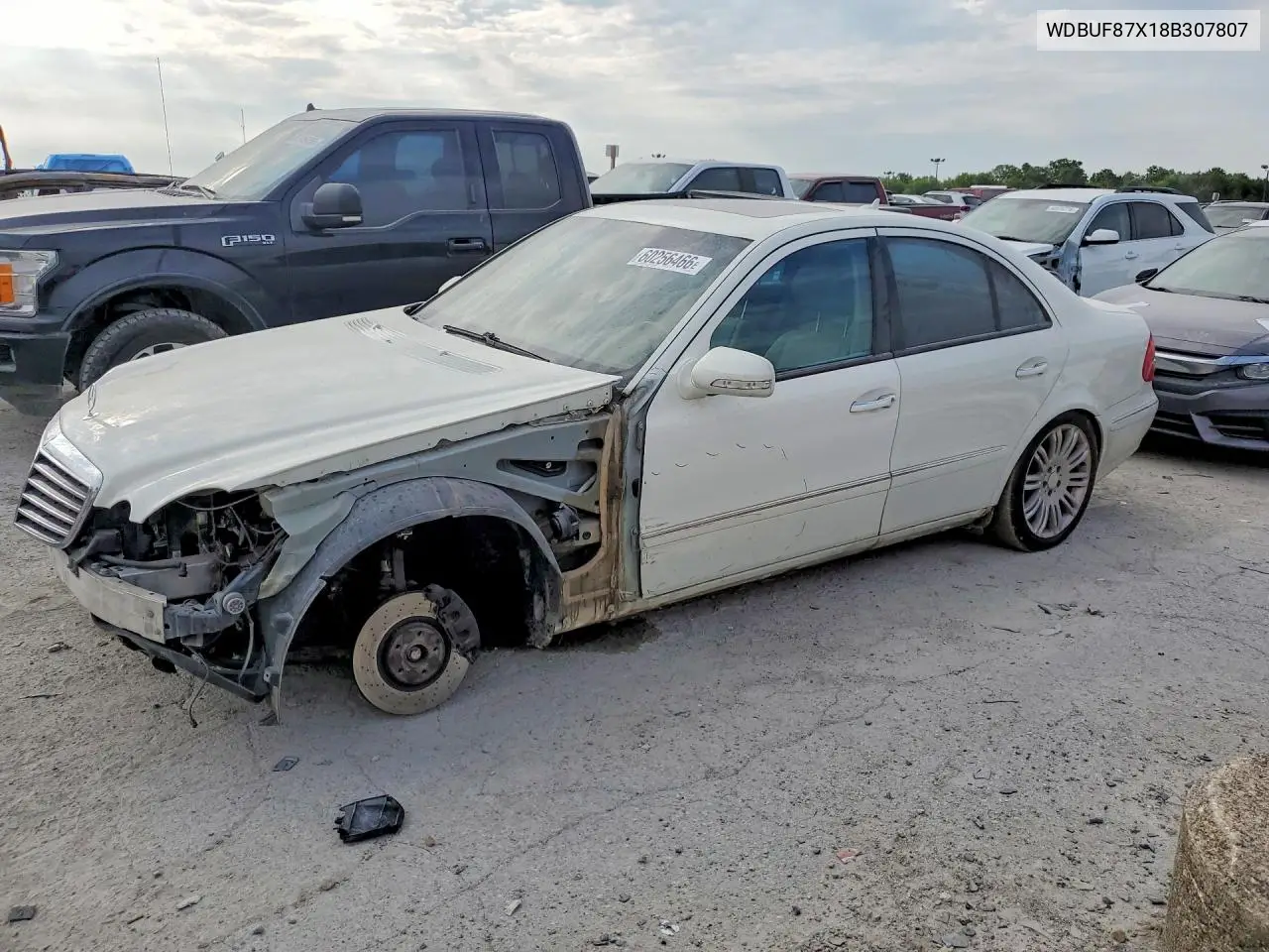 2008 Mercedes-Benz E 350 4Matic VIN: WDBUF87X18B307807 Lot: 60256466